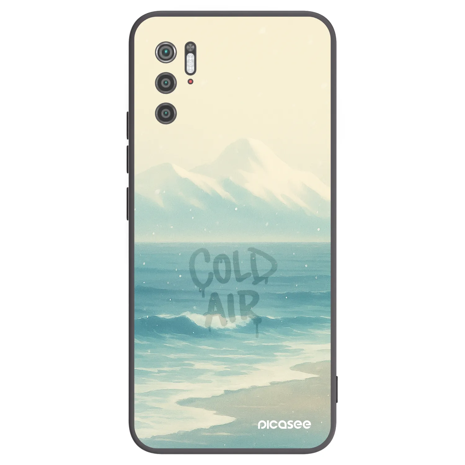 Picasee husă neagră din silicon pentru Xiaomi Poco M3 Pro 5G - COLD AIR