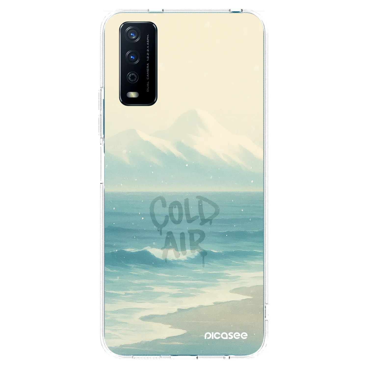 Picasee husă transparentă din silicon pentru Vivo Y11s - COLD AIR