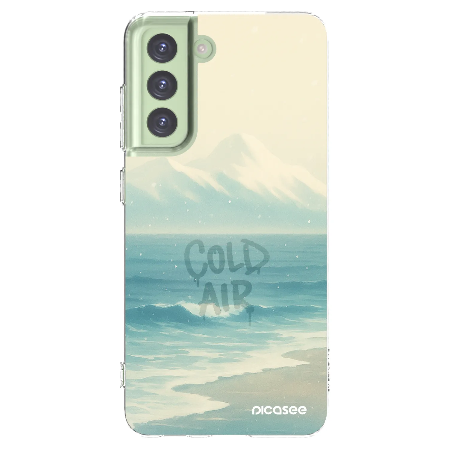 Picasee husă transparentă din silicon pentru Samsung Galaxy S21 FE 5G - COLD AIR