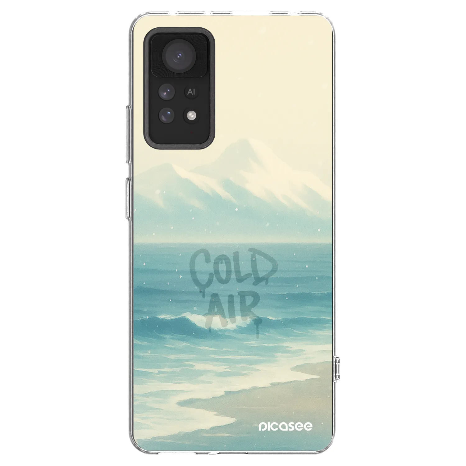 Picasee husă transparentă din silicon pentru Xiaomi Redmi Note 11 Pro - COLD AIR