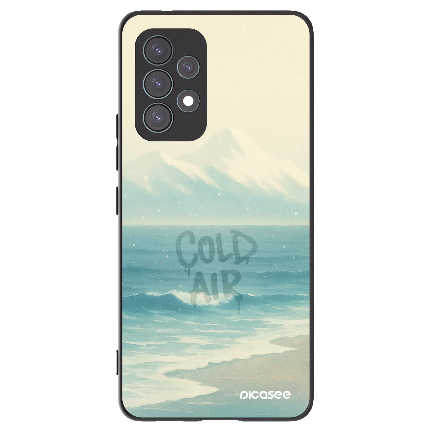 Picasee husă neagră din silicon pentru Samsung Galaxy A53 5G A536 - COLD AIR