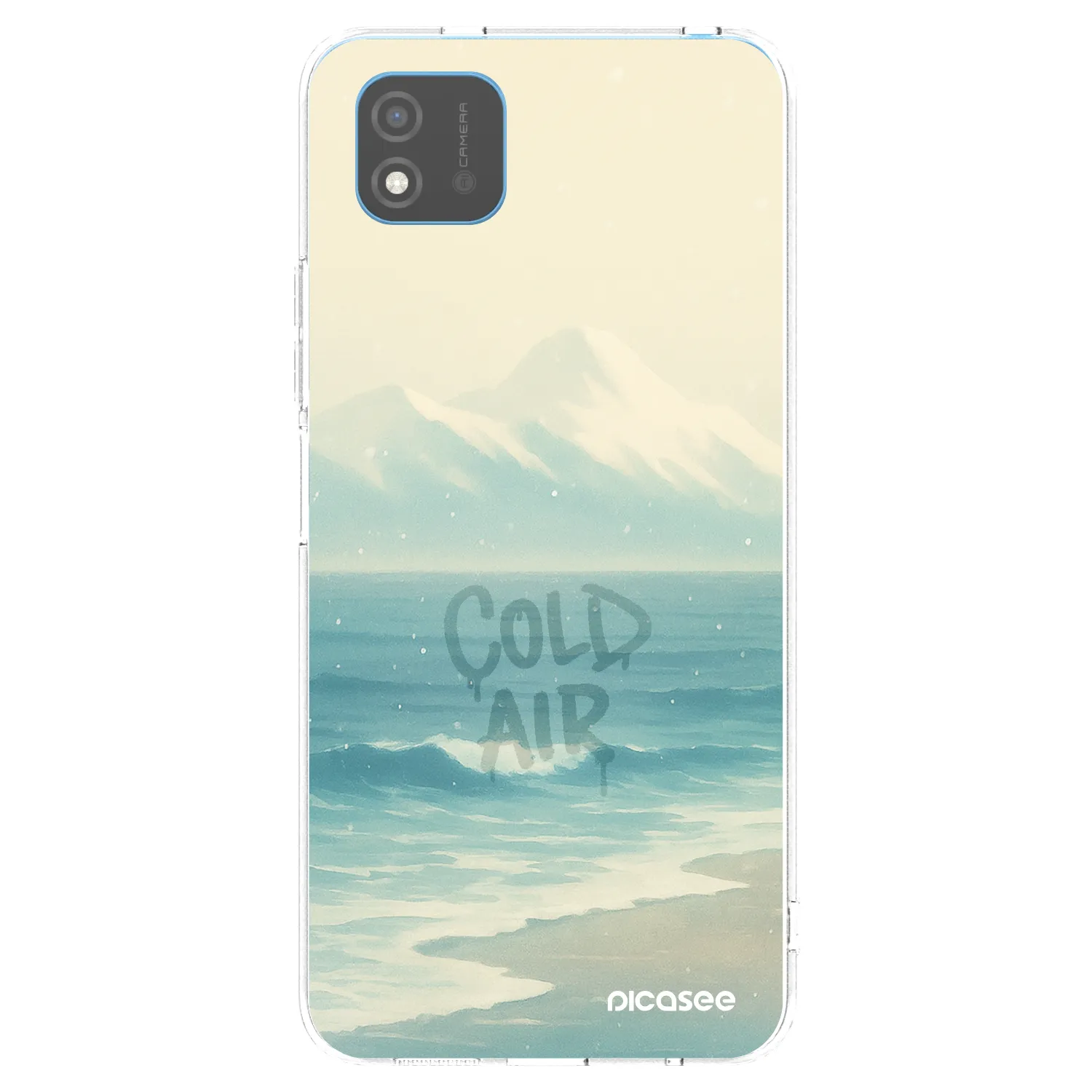 Picasee husă transparentă din silicon pentru Realme C11 (2021) - COLD AIR