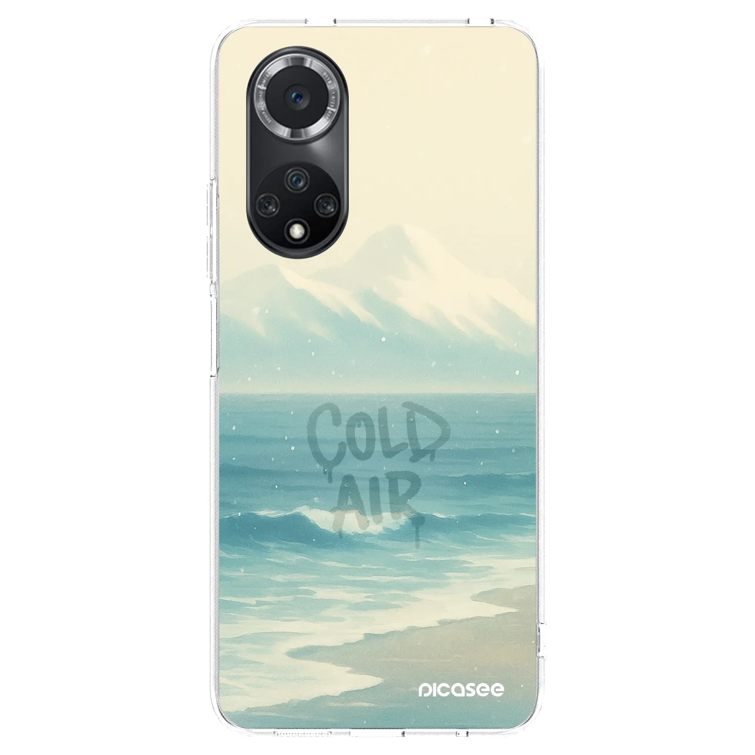 Picasee husă transparentă din silicon pentru Huawei Nova 9 SE - COLD AIR