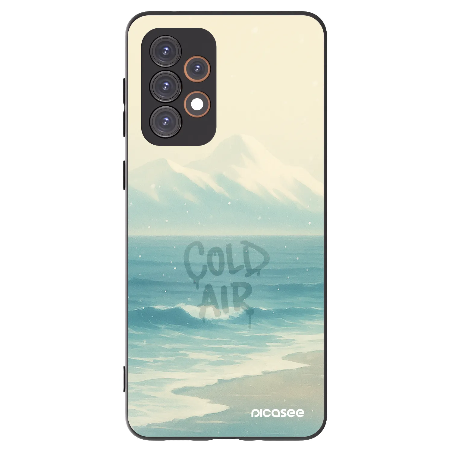 Picasee husă neagră din silicon pentru Samsung Galaxy A33 5G A336 - COLD AIR