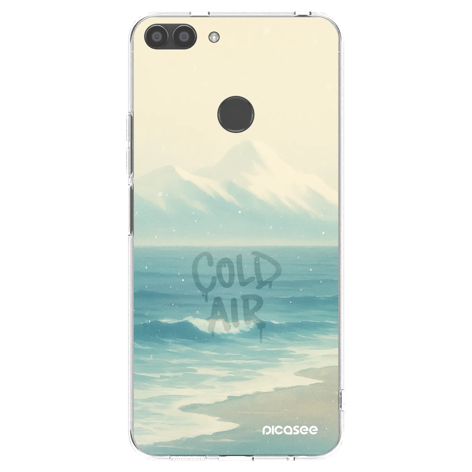 Picasee husă transparentă din silicon pentru Huawei P Smart - COLD AIR