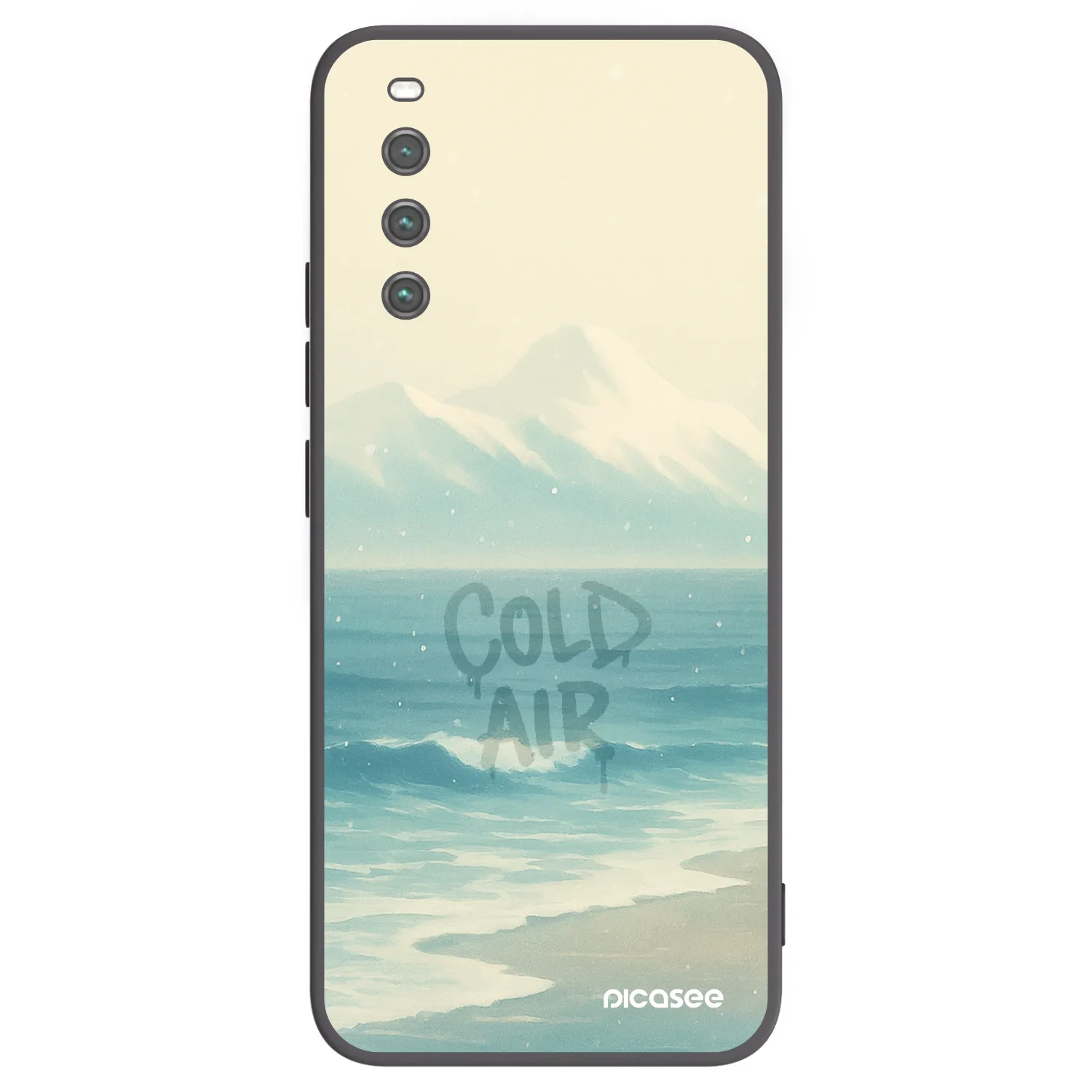 Picasee husă neagră din silicon pentru Sony Xperia 10 IV 5G - COLD AIR