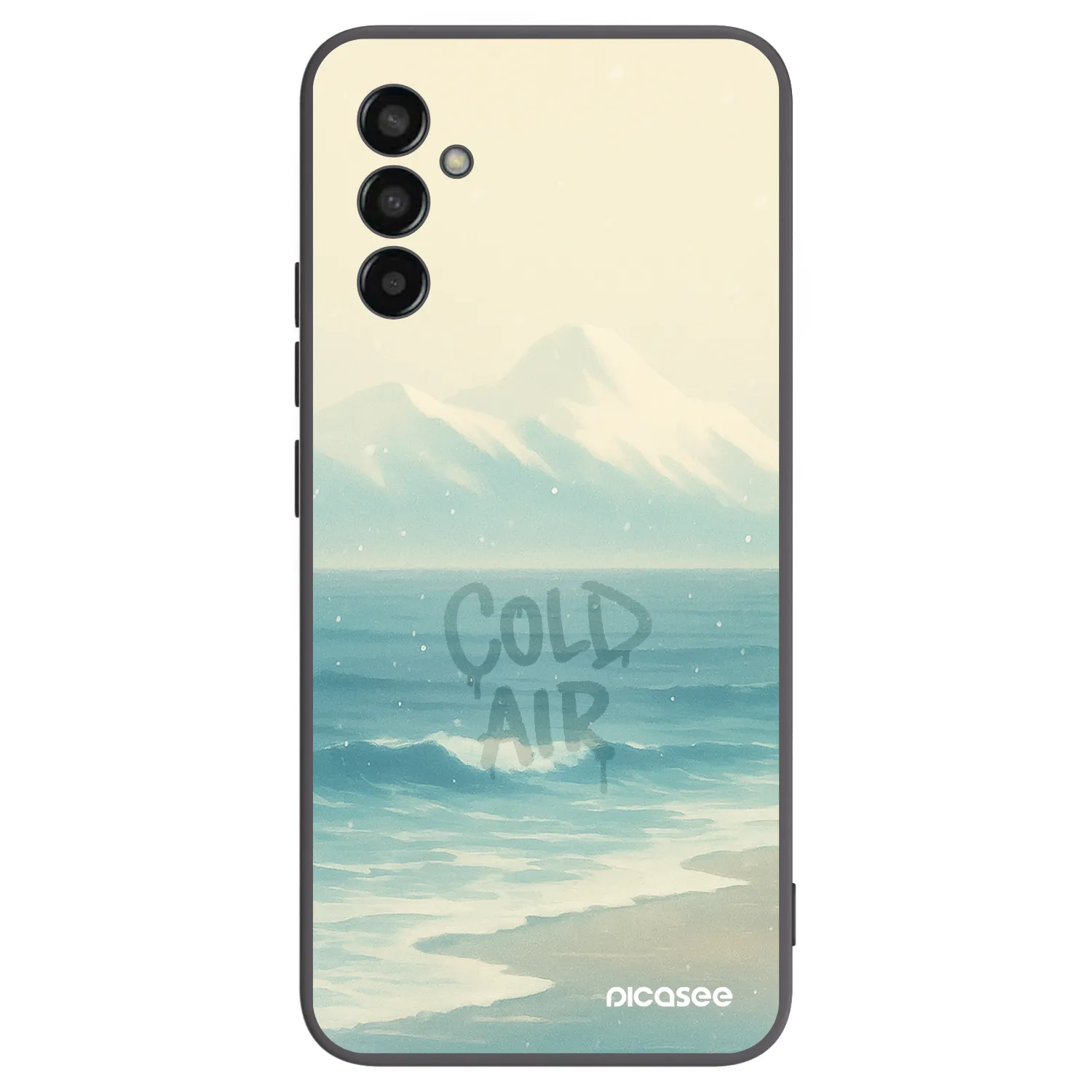 Picasee husă neagră din silicon pentru Samsung Galaxy M13 M135F - COLD AIR