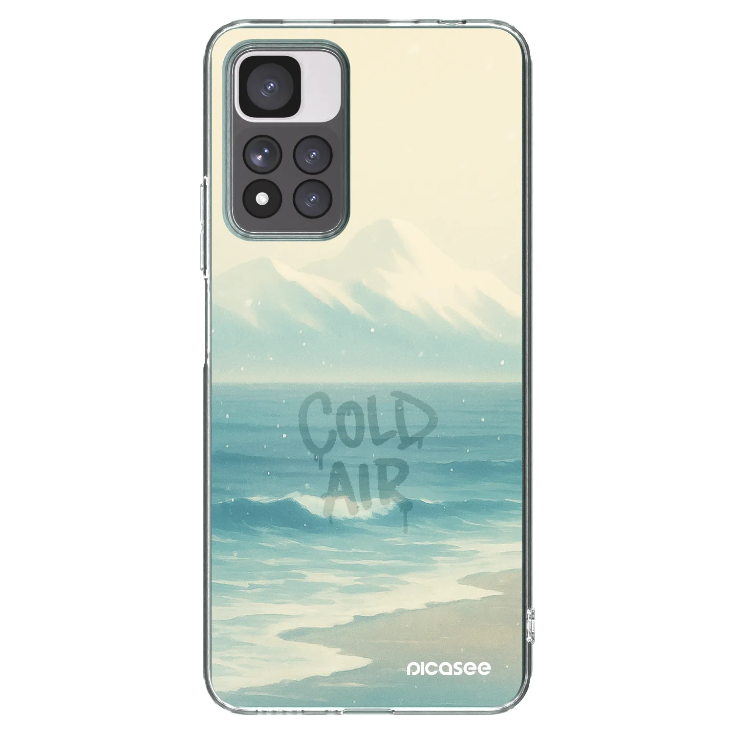 Picasee husă transparentă din silicon pentru Xiaomi Redmi Note 11 Pro+ 5G - COLD AIR