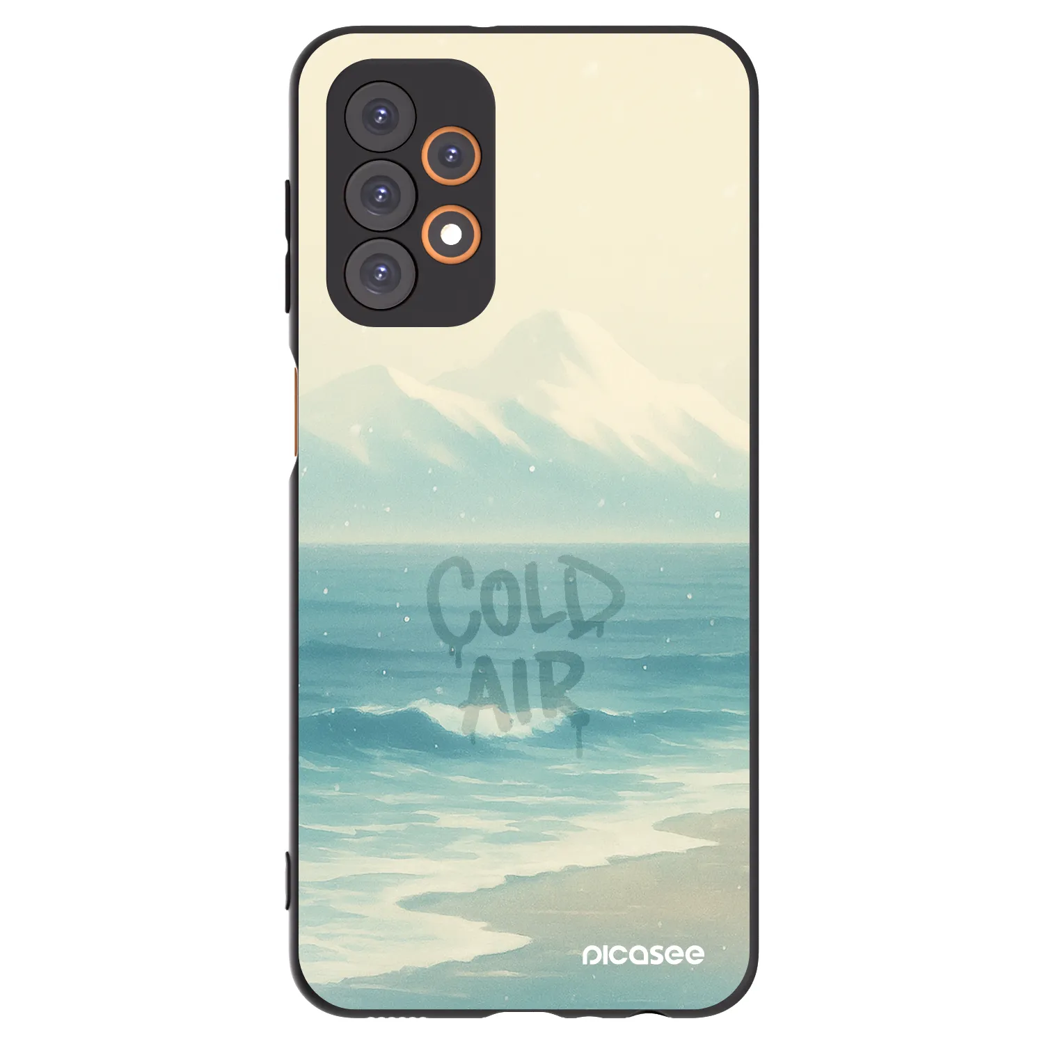 Picasee husă neagră din silicon pentru Samsung Galaxy A23 A235F 4G - COLD AIR