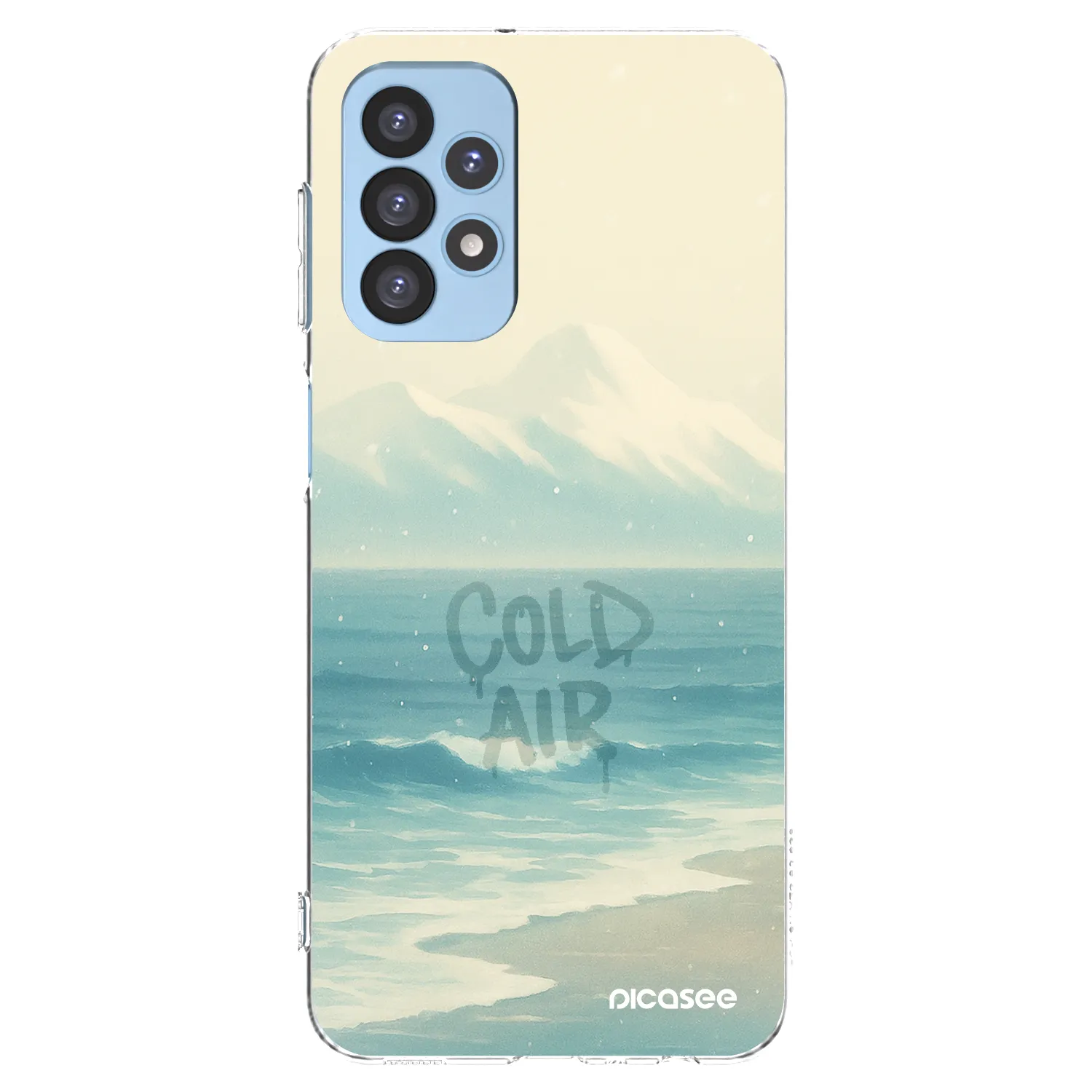 Picasee husă transparentă din silicon pentru Samsung Galaxy A23 A235F 4G - COLD AIR