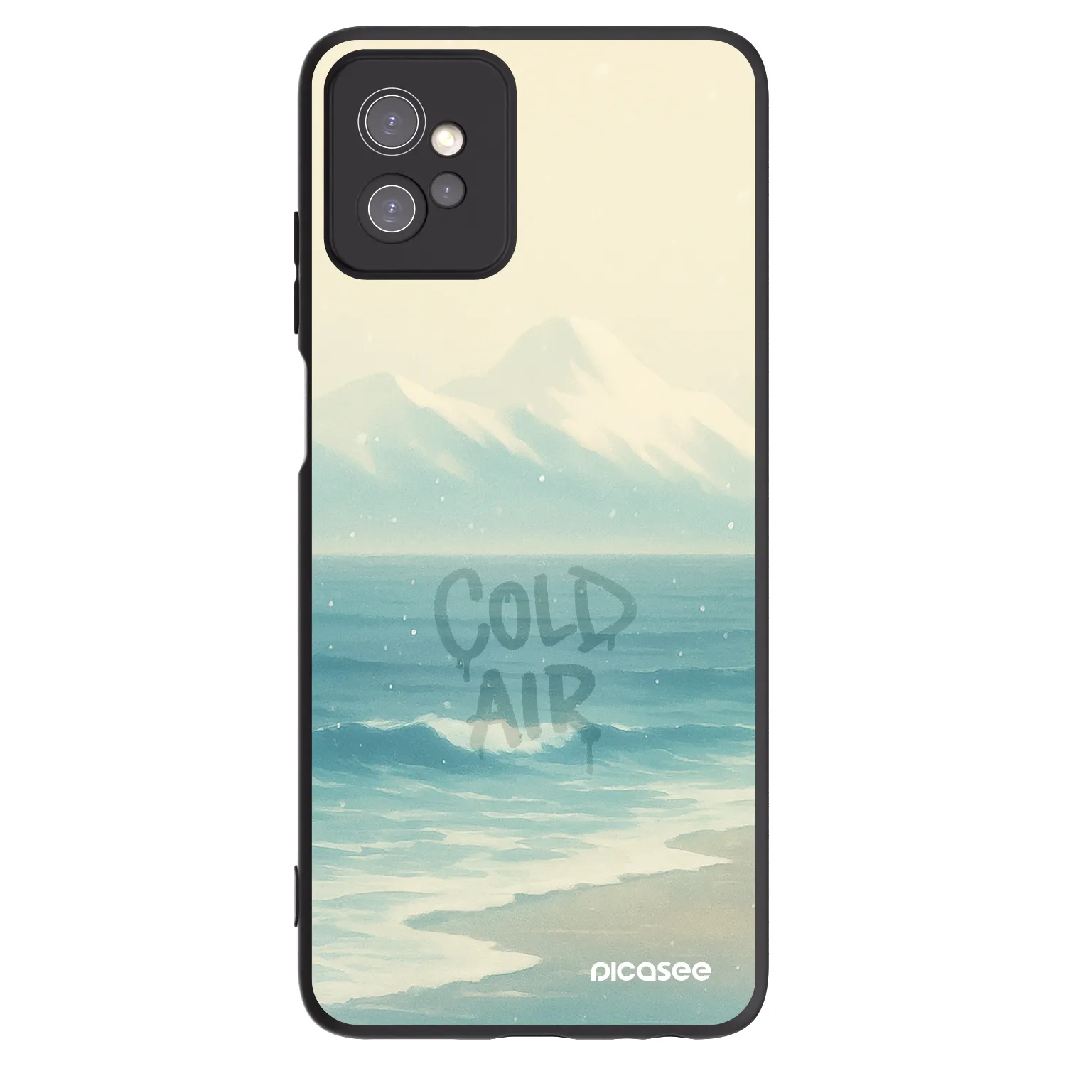 Picasee husă neagră din silicon pentru Motorola Moto G32 - COLD AIR