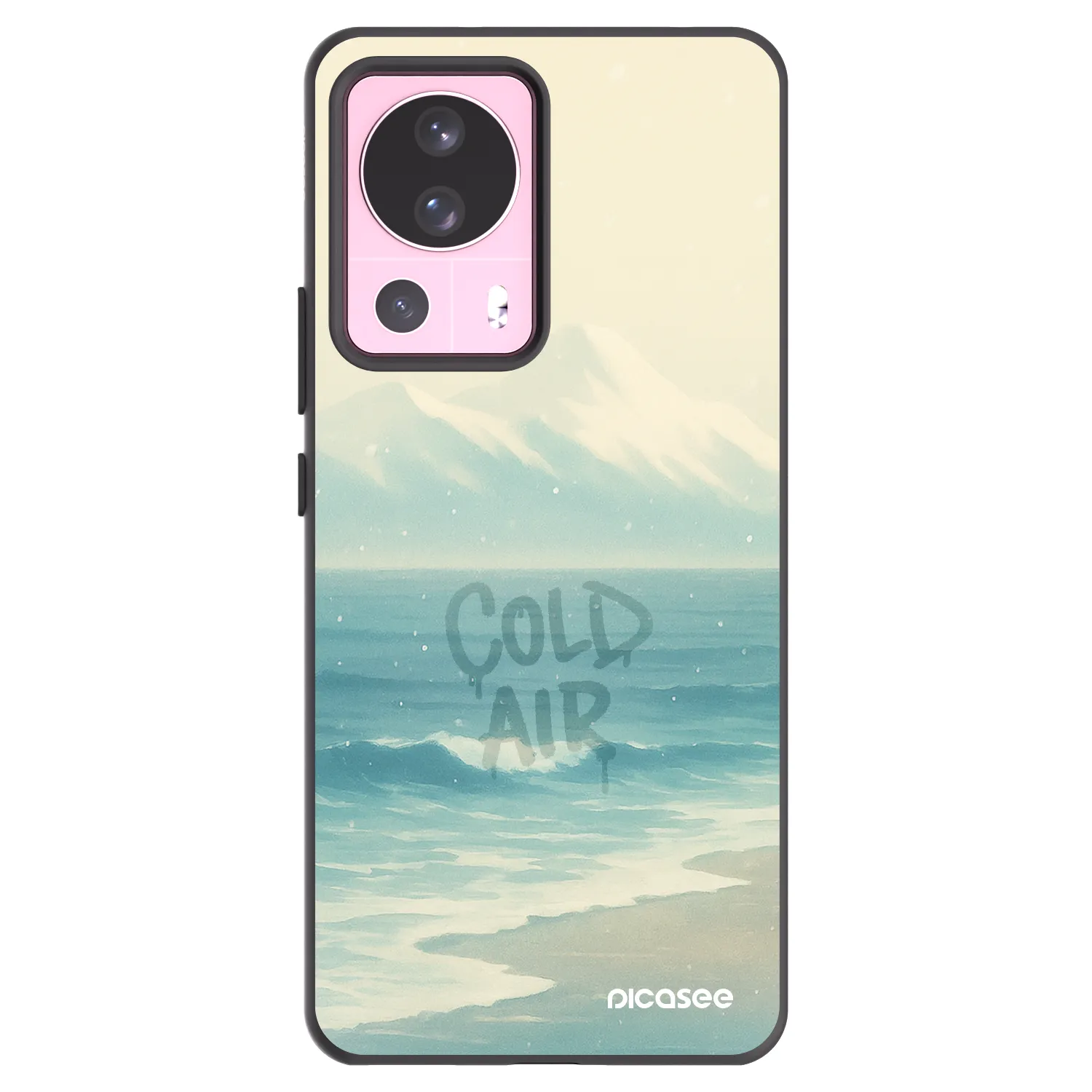 Picasee husă neagră din silicon pentru Xiaomi 13 Lite - COLD AIR