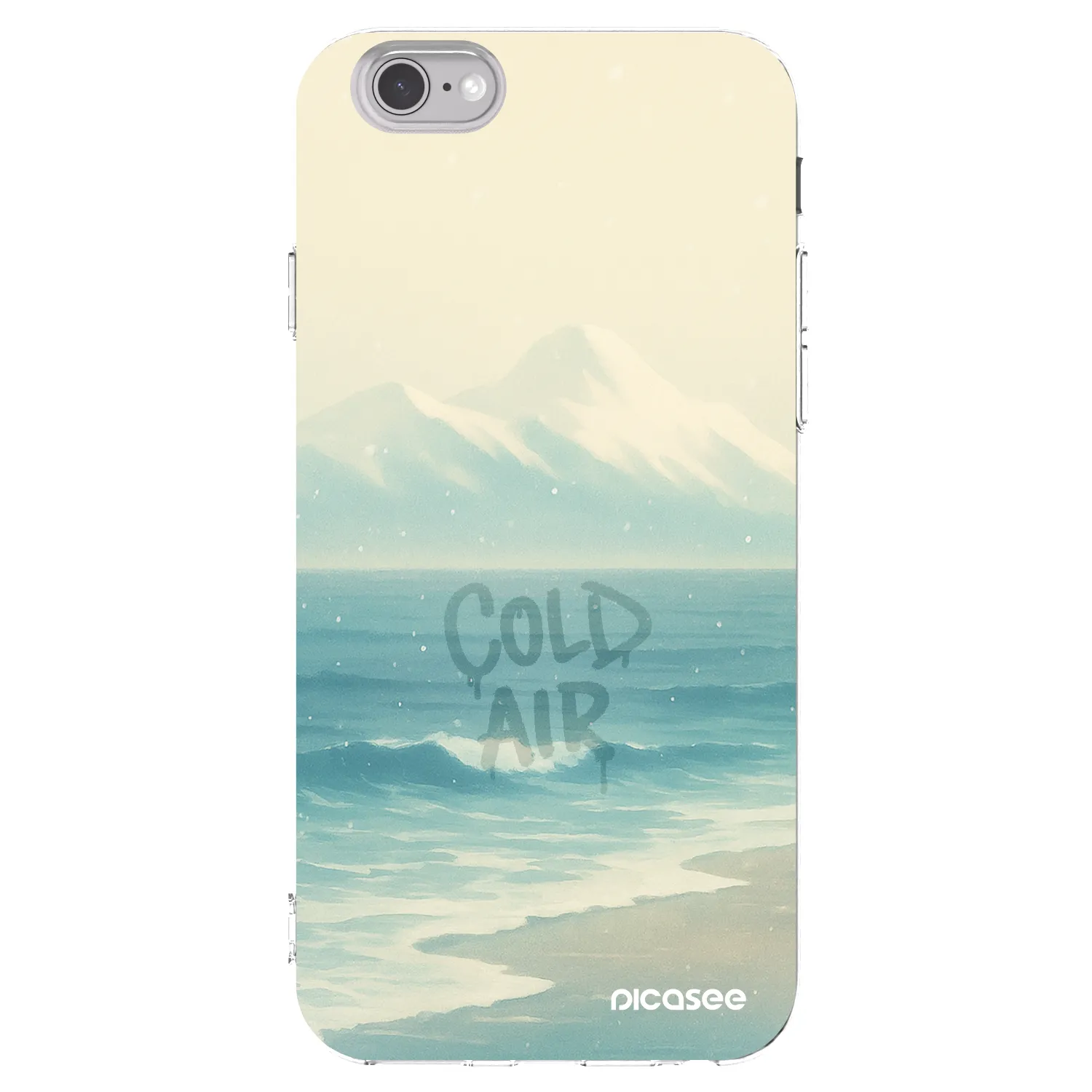 Picasee husă transparentă din silicon pentru Apple iPhone 6/6S - COLD AIR