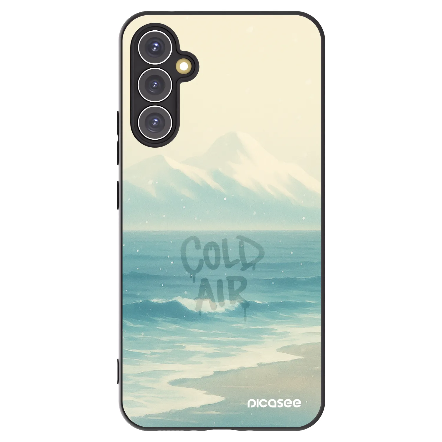 Picasee husă neagră din silicon pentru Samsung Galaxy A34 5G A346B - COLD AIR