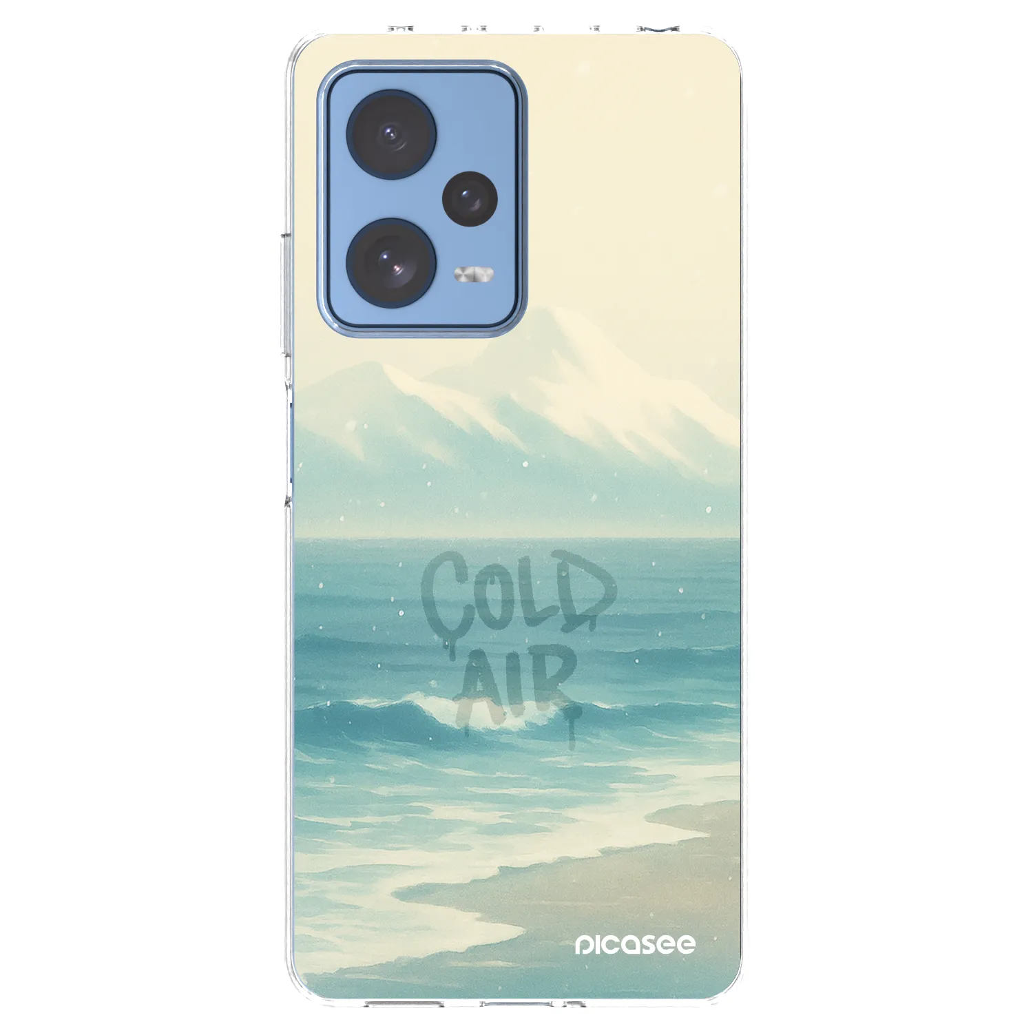 Picasee husă transparentă din silicon pentru Xiaomi Redmi Note 12 Pro 5G - COLD AIR