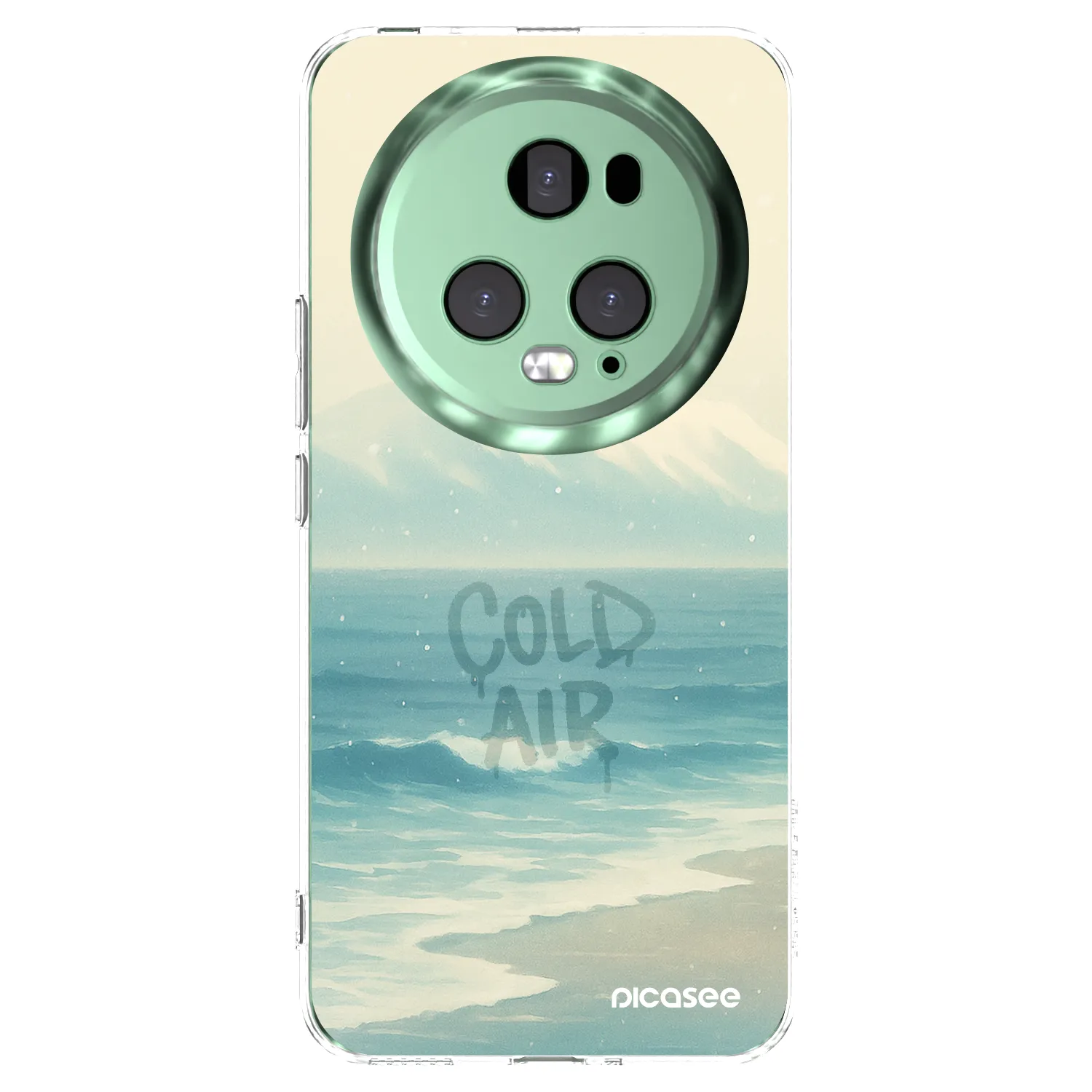 Picasee husă transparentă din silicon pentru Honor Magic5 Pro - COLD AIR