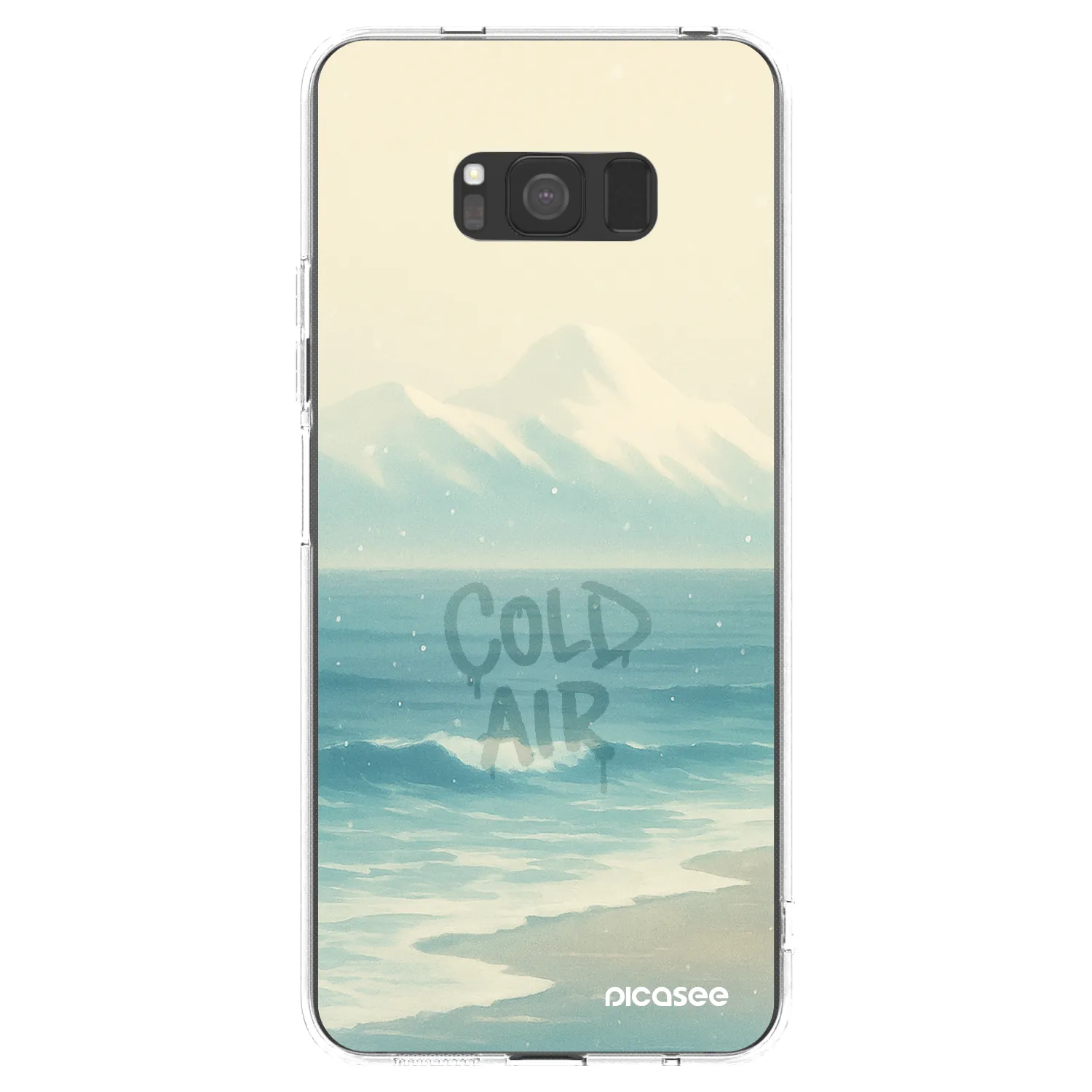 Picasee husă transparentă din silicon pentru Samsung Galaxy S8 G950F - COLD AIR