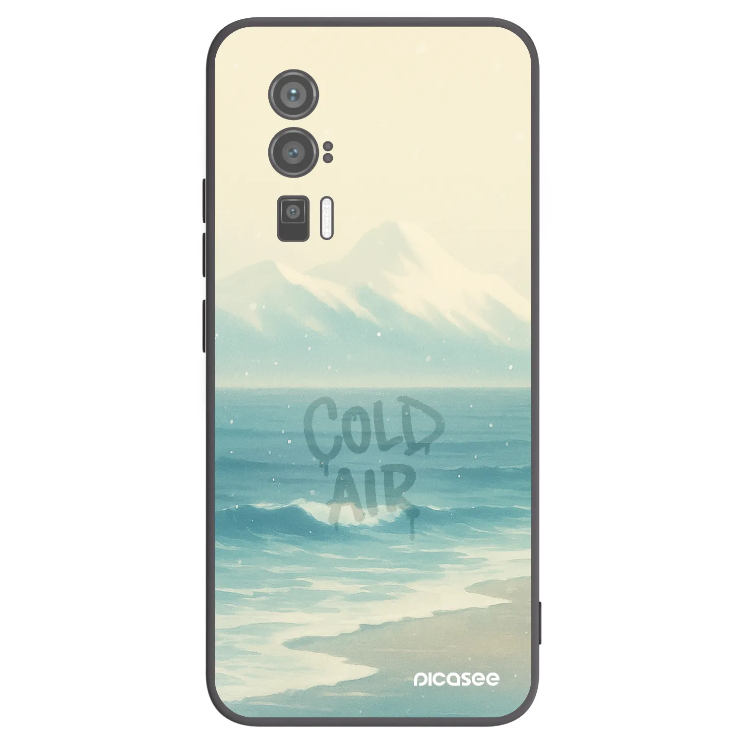 Picasee husă neagră din silicon pentru Xiaomi Poco F5 Pro 5G - COLD AIR