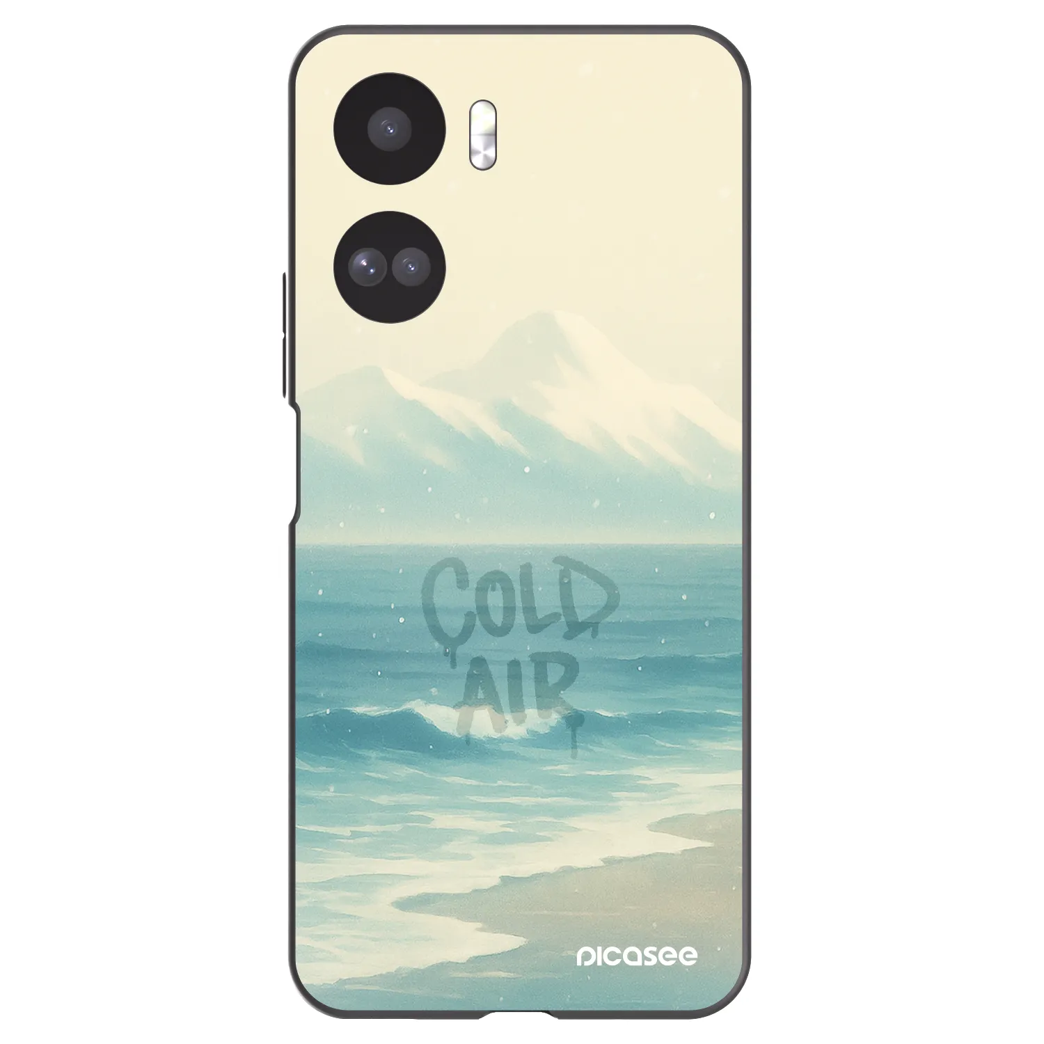 Picasee husă neagră din silicon pentru Honor 90 Lite 5G - COLD AIR