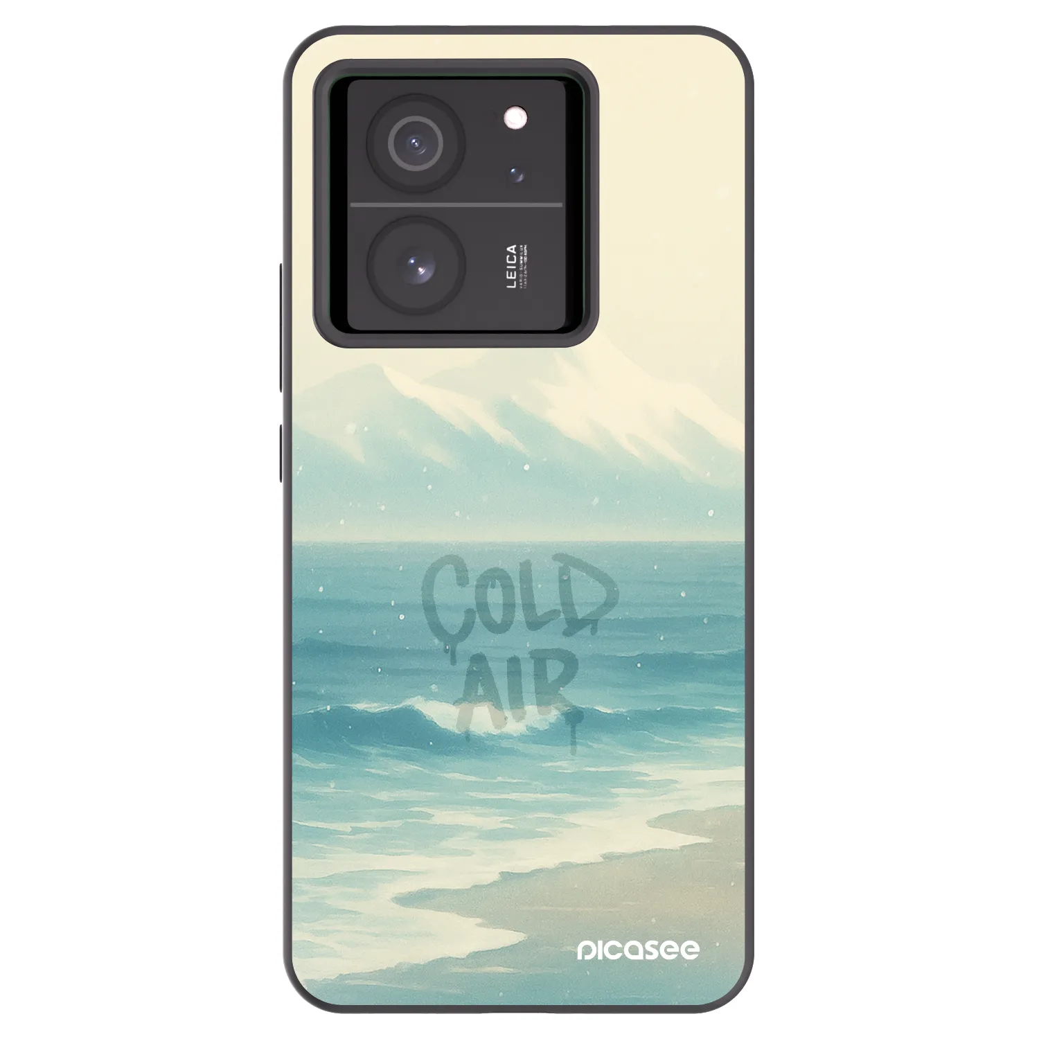 Picasee husă neagră din silicon pentru Xiaomi 13T Pro - COLD AIR