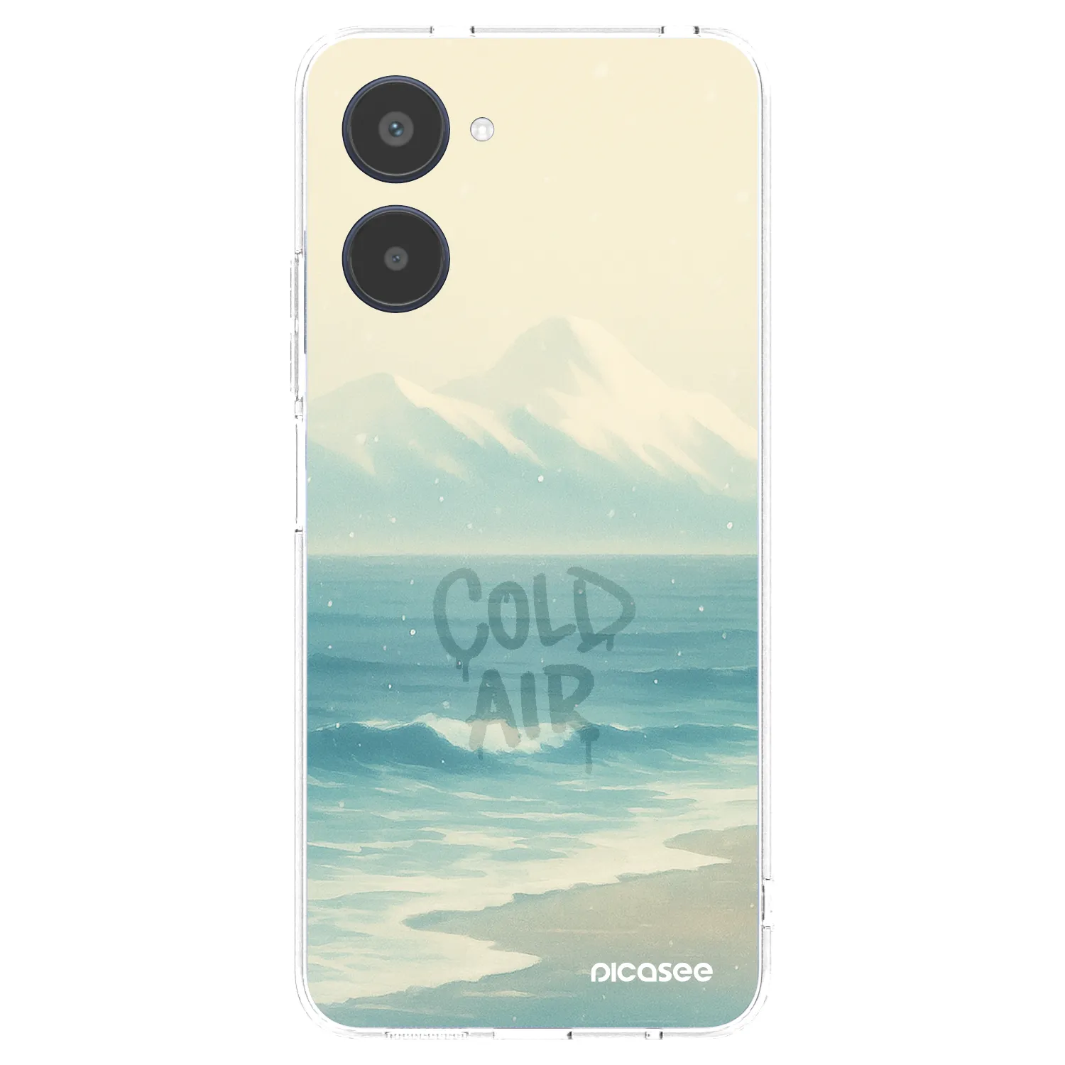 Picasee husă transparentă din silicon pentru Realme 10 4G - COLD AIR