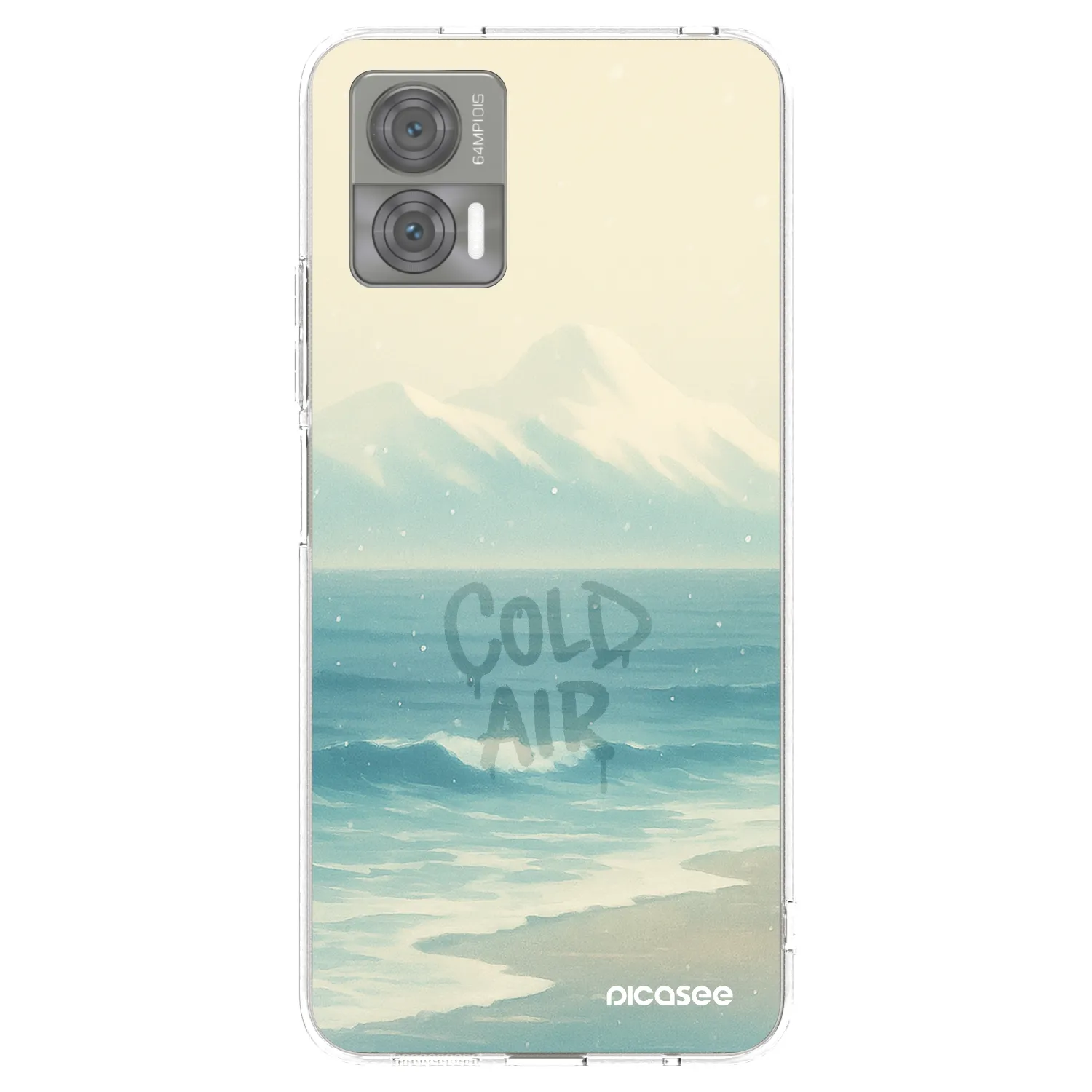 Picasee husă transparentă din silicon pentru Motorola Edge 30 Neo - COLD AIR
