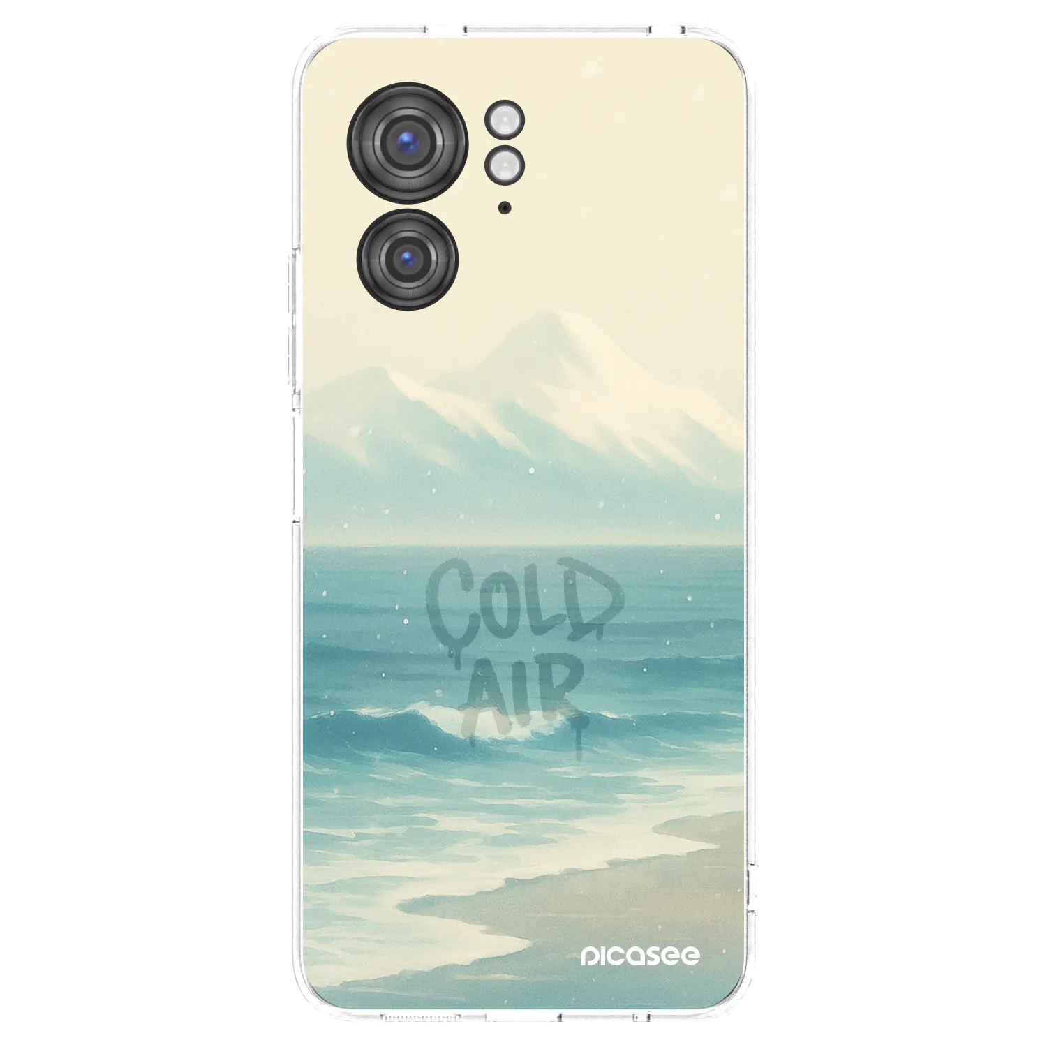 Picasee husă transparentă din silicon pentru Motorola Edge 40 - COLD AIR