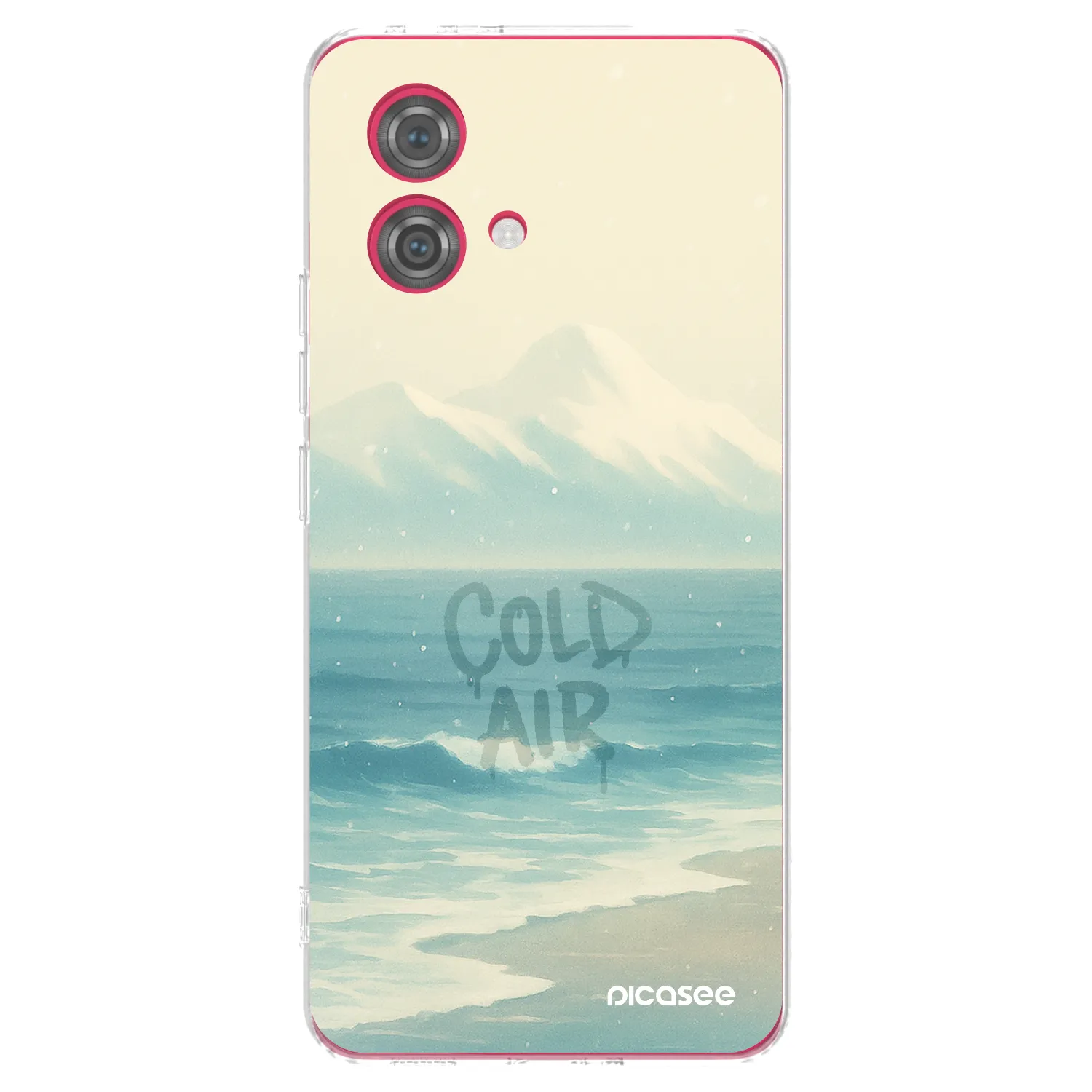 Picasee husă transparentă din silicon pentru Motorola Moto G84 5G - COLD AIR
