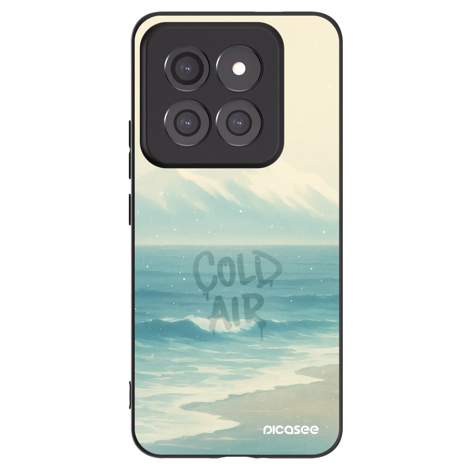Picasee husă neagră din silicon pentru Xiaomi 14 Pro - COLD AIR