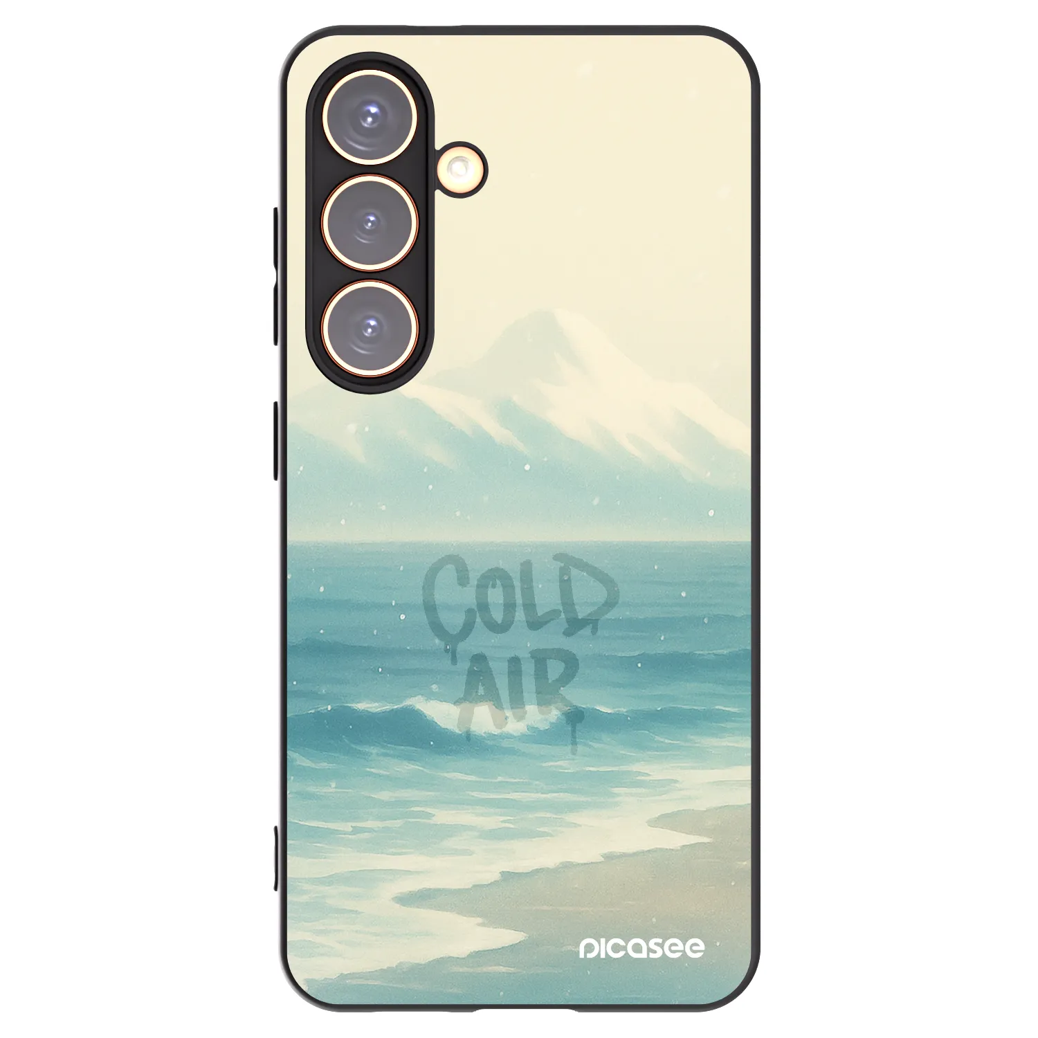 Picasee husă neagră din silicon pentru Samsung Galaxy S24 S921B 5G - COLD AIR