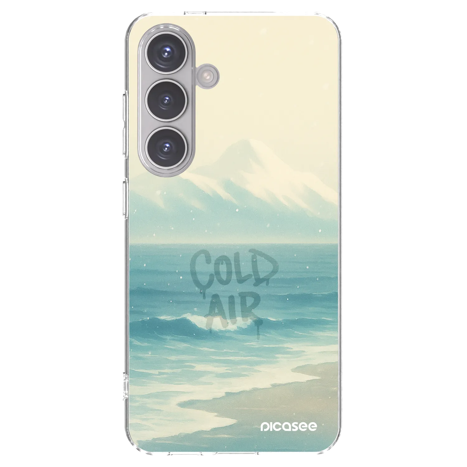 Picasee husă transparentă din silicon pentru Samsung Galaxy S24 S921B 5G - COLD AIR