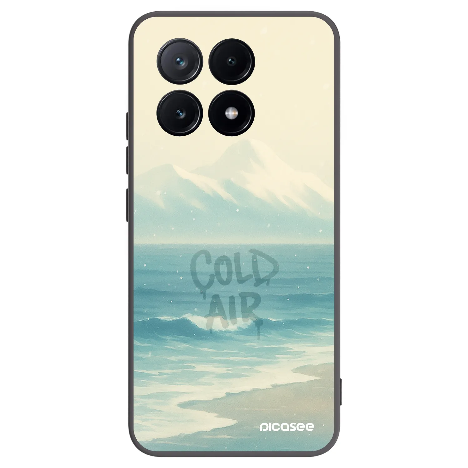 Picasee husă neagră din silicon pentru Xiaomi Poco X6 Pro - COLD AIR