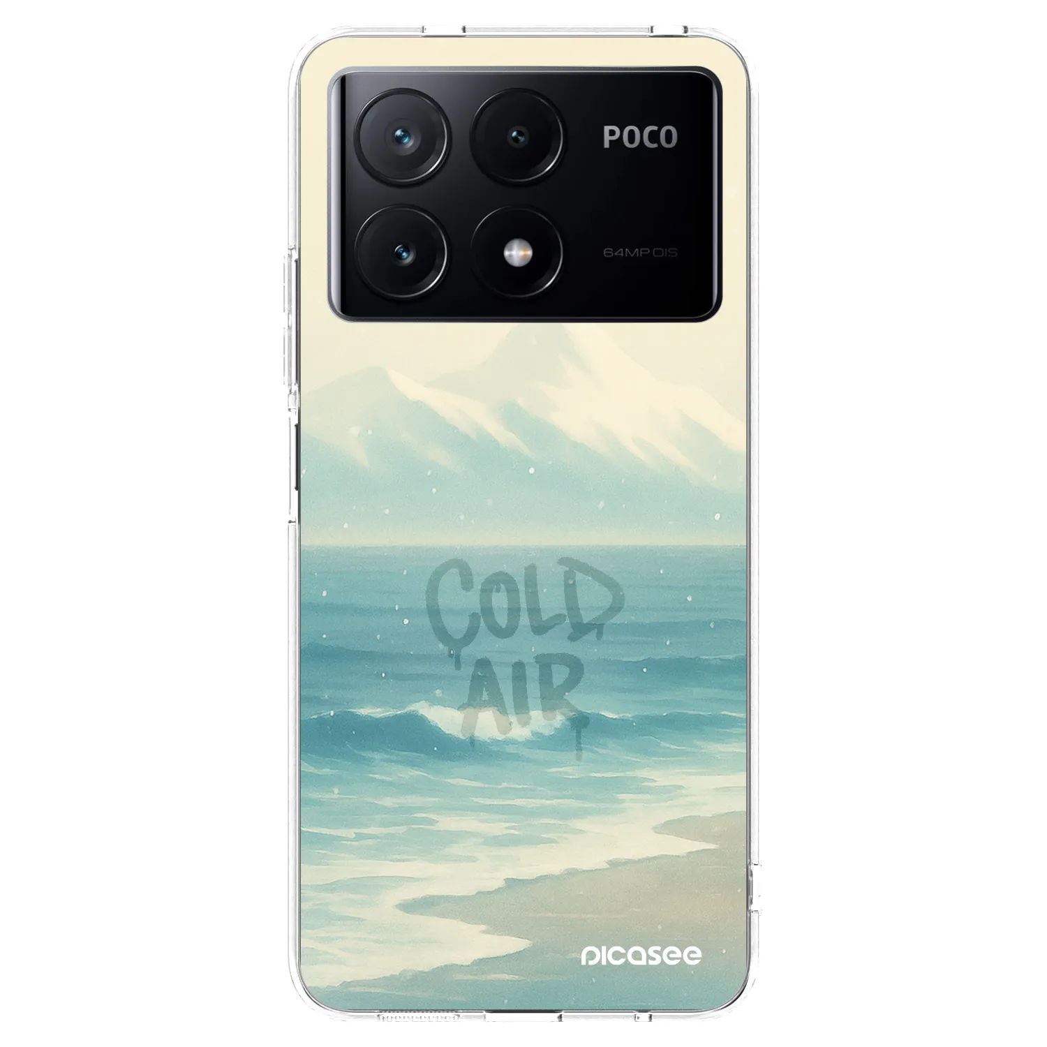 Picasee husă transparentă din silicon pentru Xiaomi Poco X6 Pro - COLD AIR