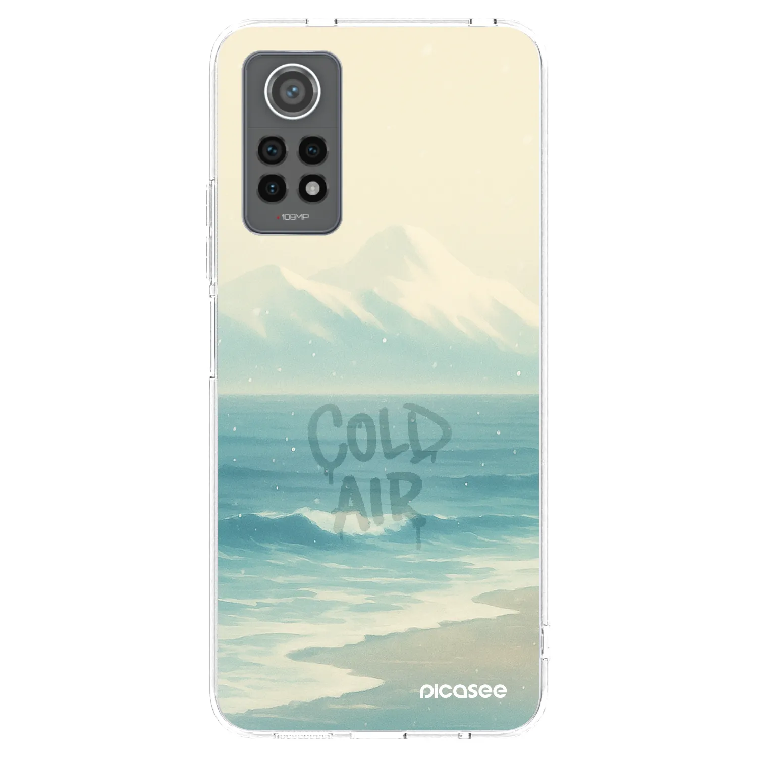 Picasee husă transparentă din silicon pentru Xiaomi Redmi Note 12 Pro 4G - COLD AIR