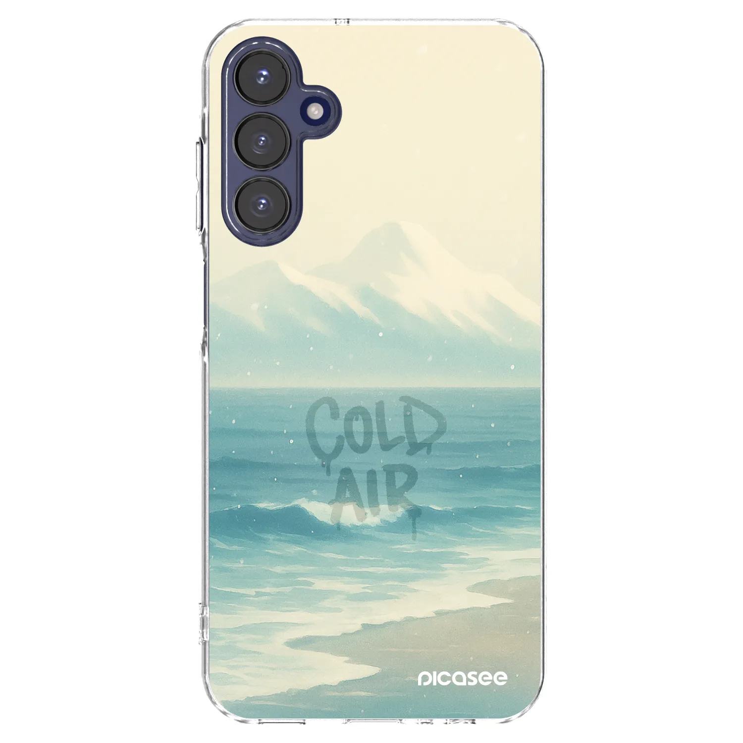 Picasee husă transparentă din silicon pentru Samsung Galaxy A15 A155F 4G - COLD AIR