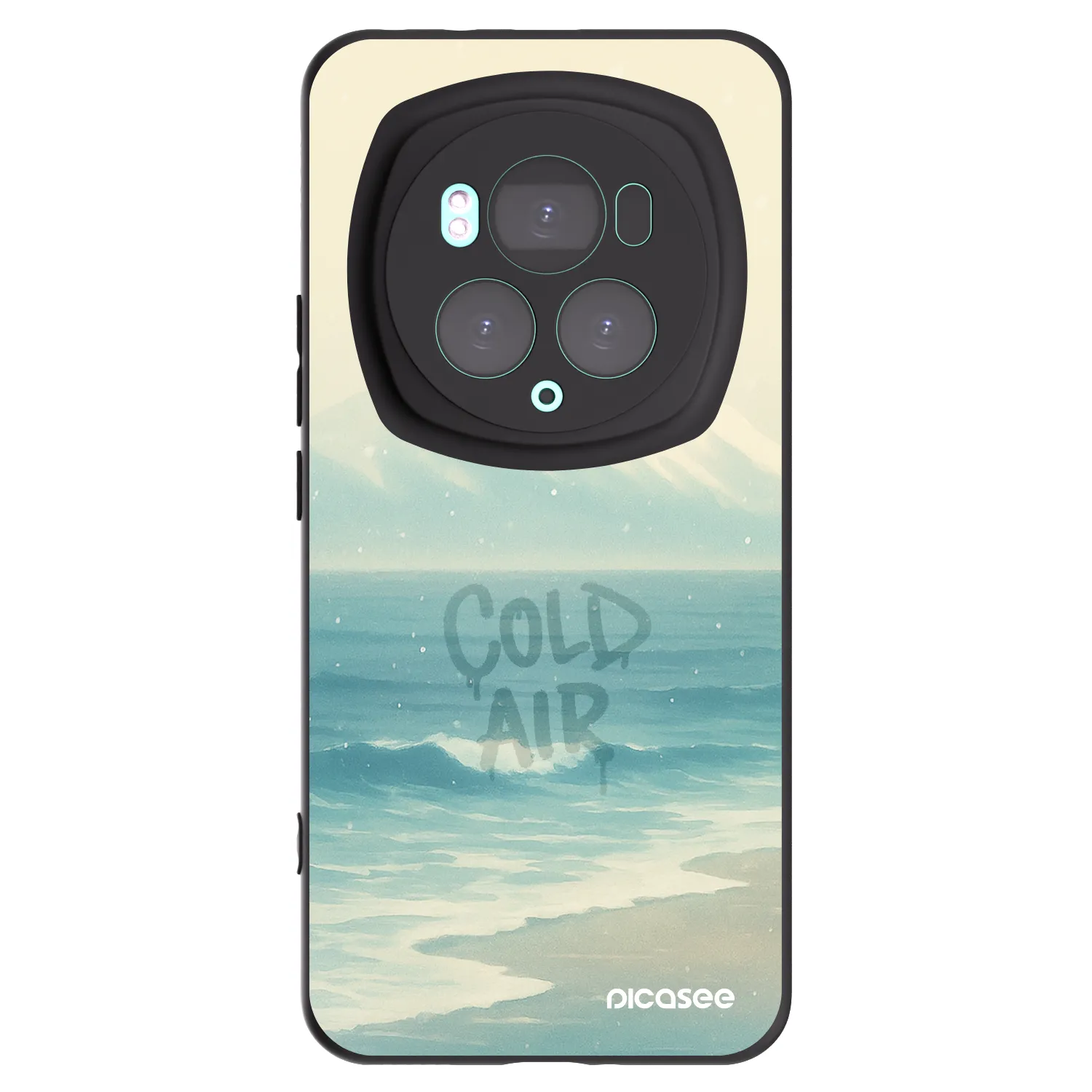 Picasee husă neagră din silicon pentru Honor Magic6 Pro - COLD AIR