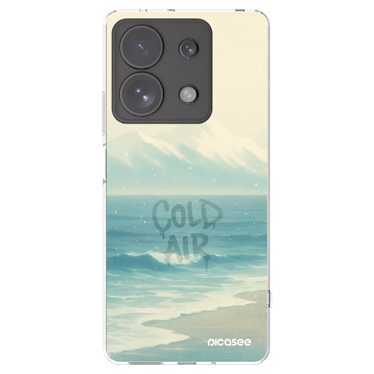Picasee husă transparentă din silicon pentru Xiaomi Redmi Note 13 Pro 4G - COLD AIR