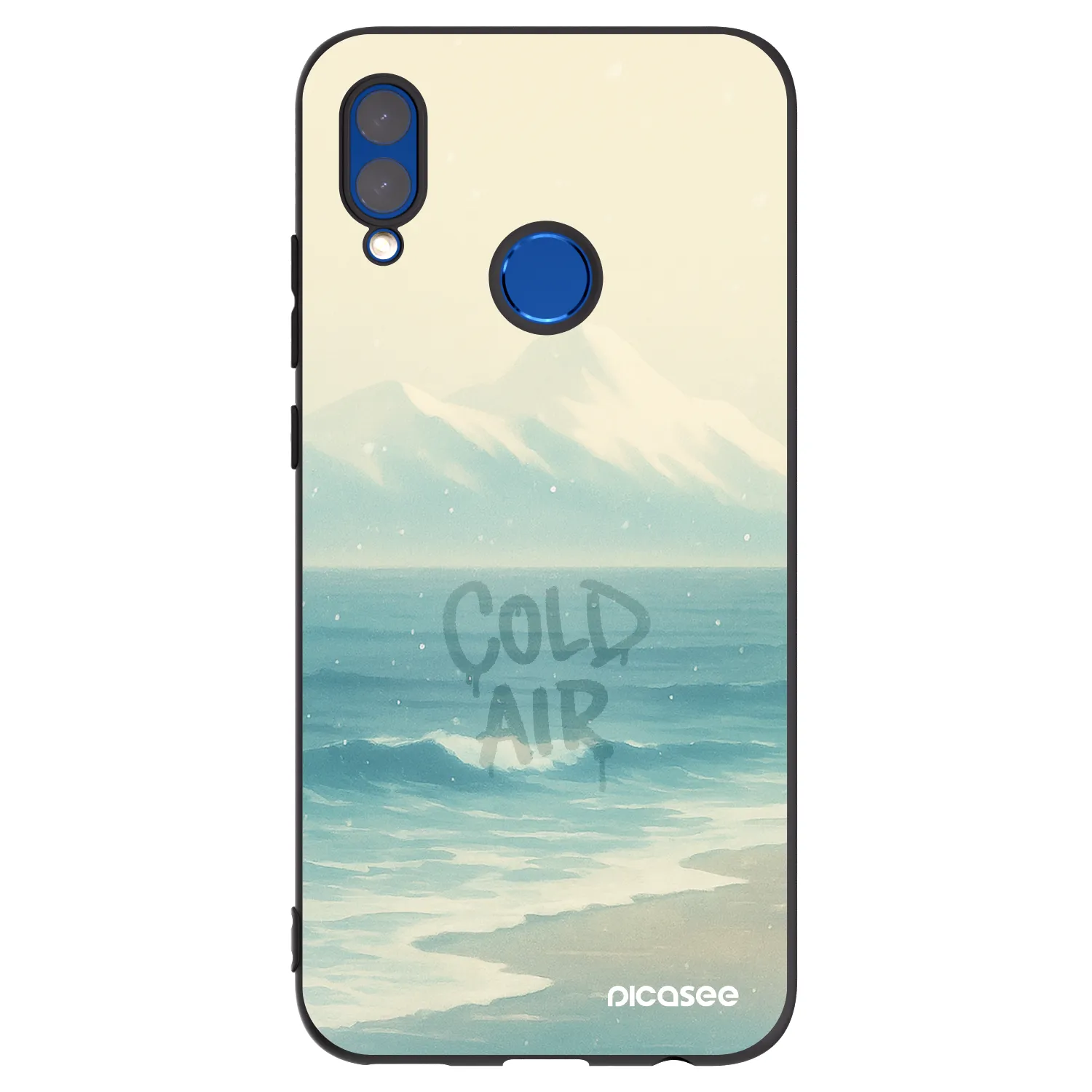 Picasee husă neagră din silicon pentru Huawei P Smart 2019 - COLD AIR