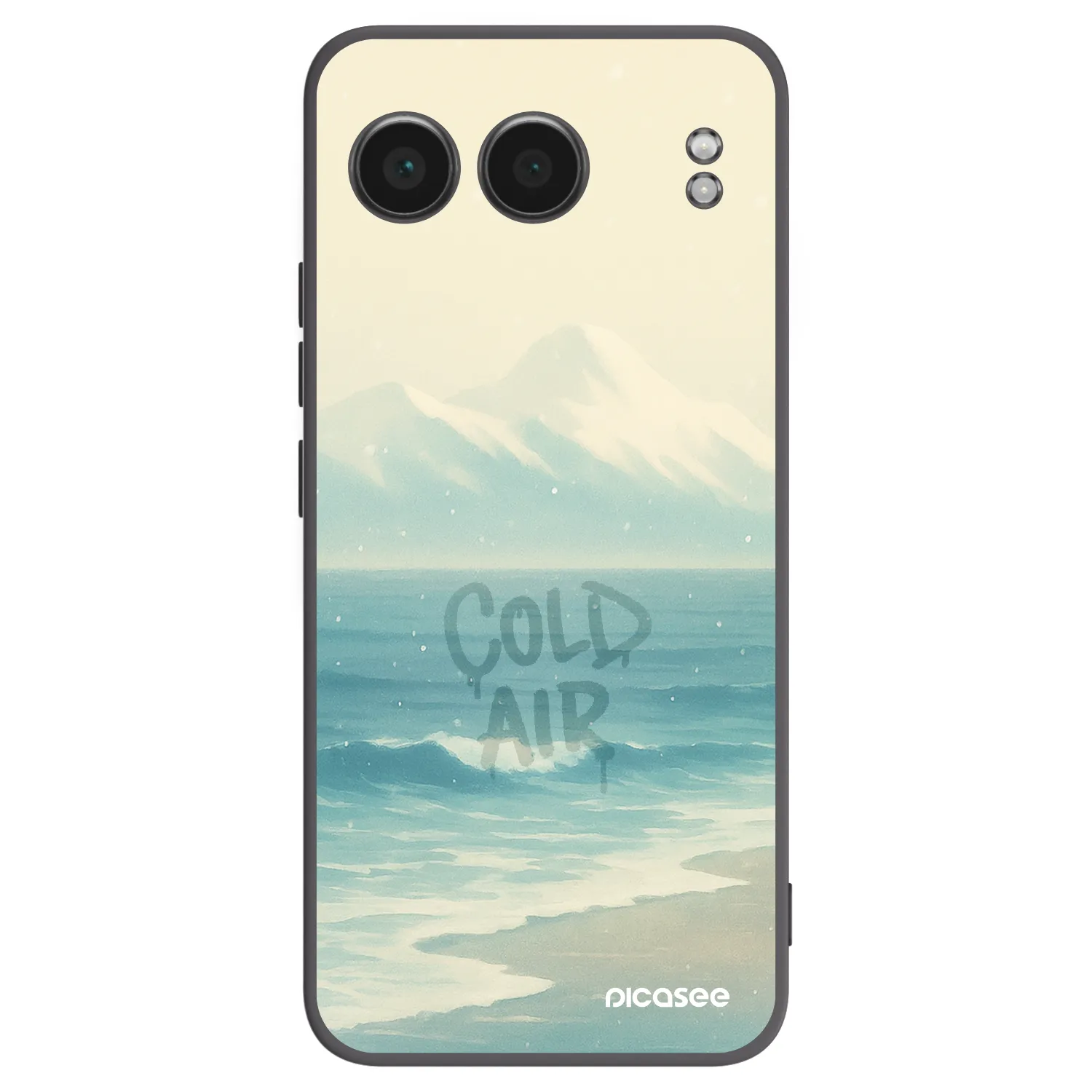 Picasee husă neagră din silicon pentru OnePlus Nord 4 - COLD AIR