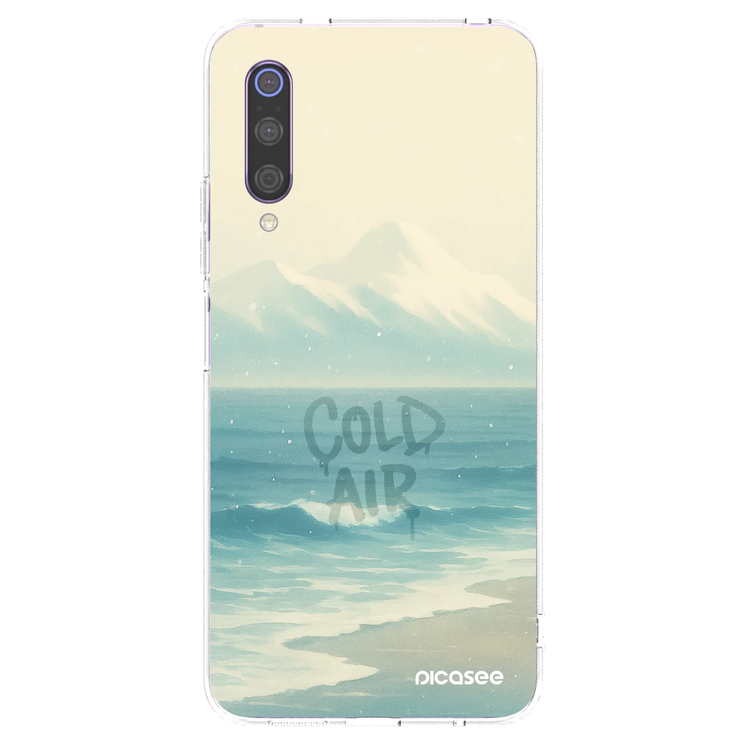 Picasee husă transparentă din silicon pentru Xiaomi Mi 9 - COLD AIR