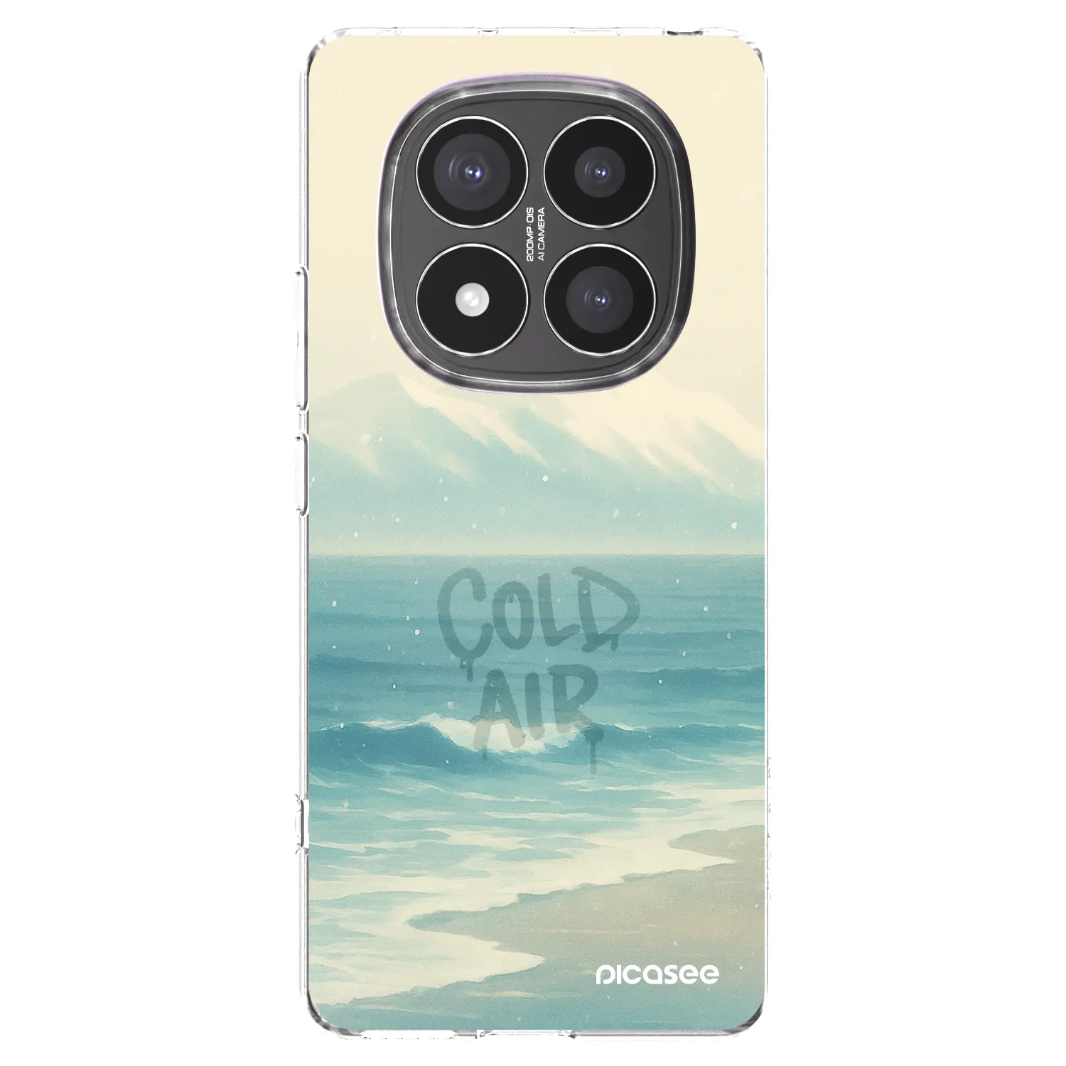 Picasee husă transparentă din silicon pentru Xiaomi Redmi Note 14 Pro+ 5G - COLD AIR