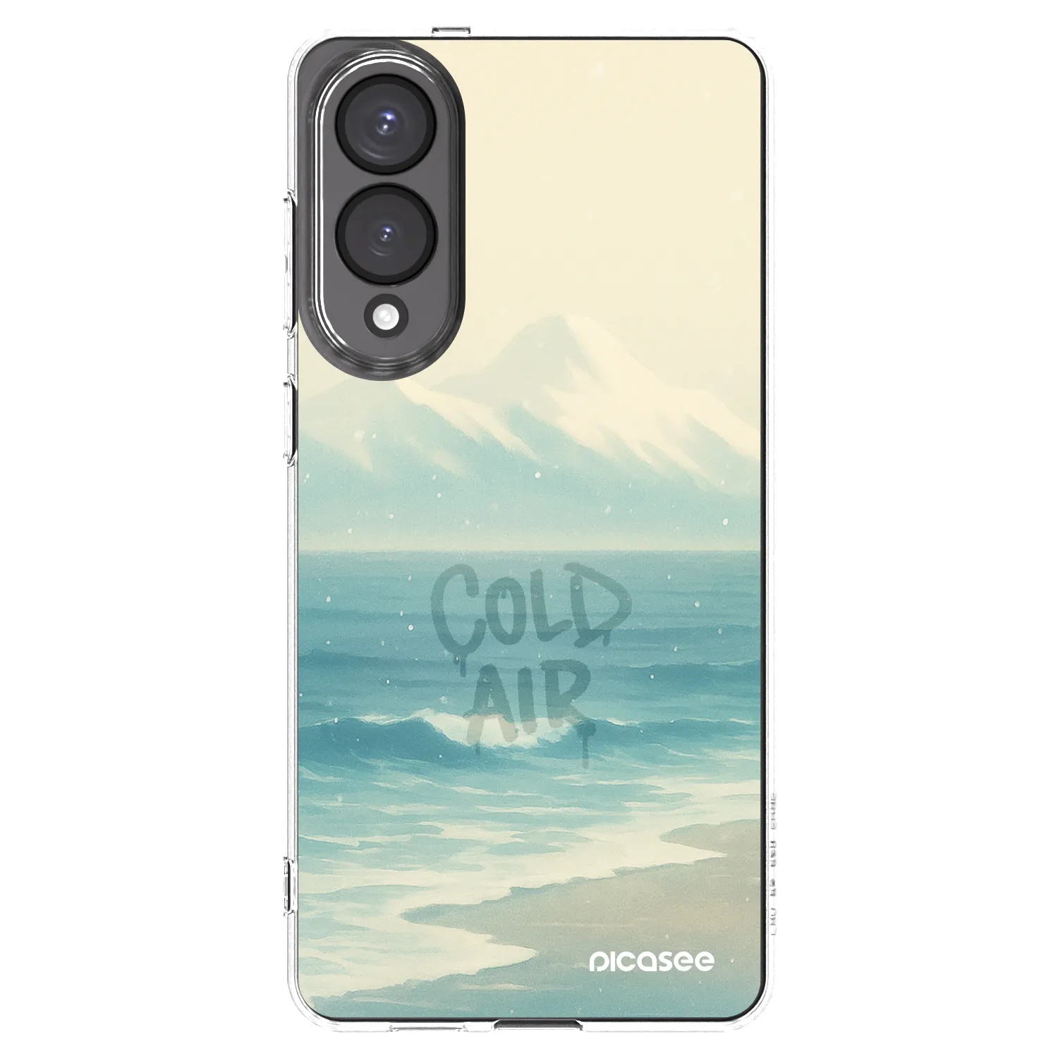 Picasee husă transparentă din silicon pentru Samsung Galaxy S25 Edge 5G - COLD AIR