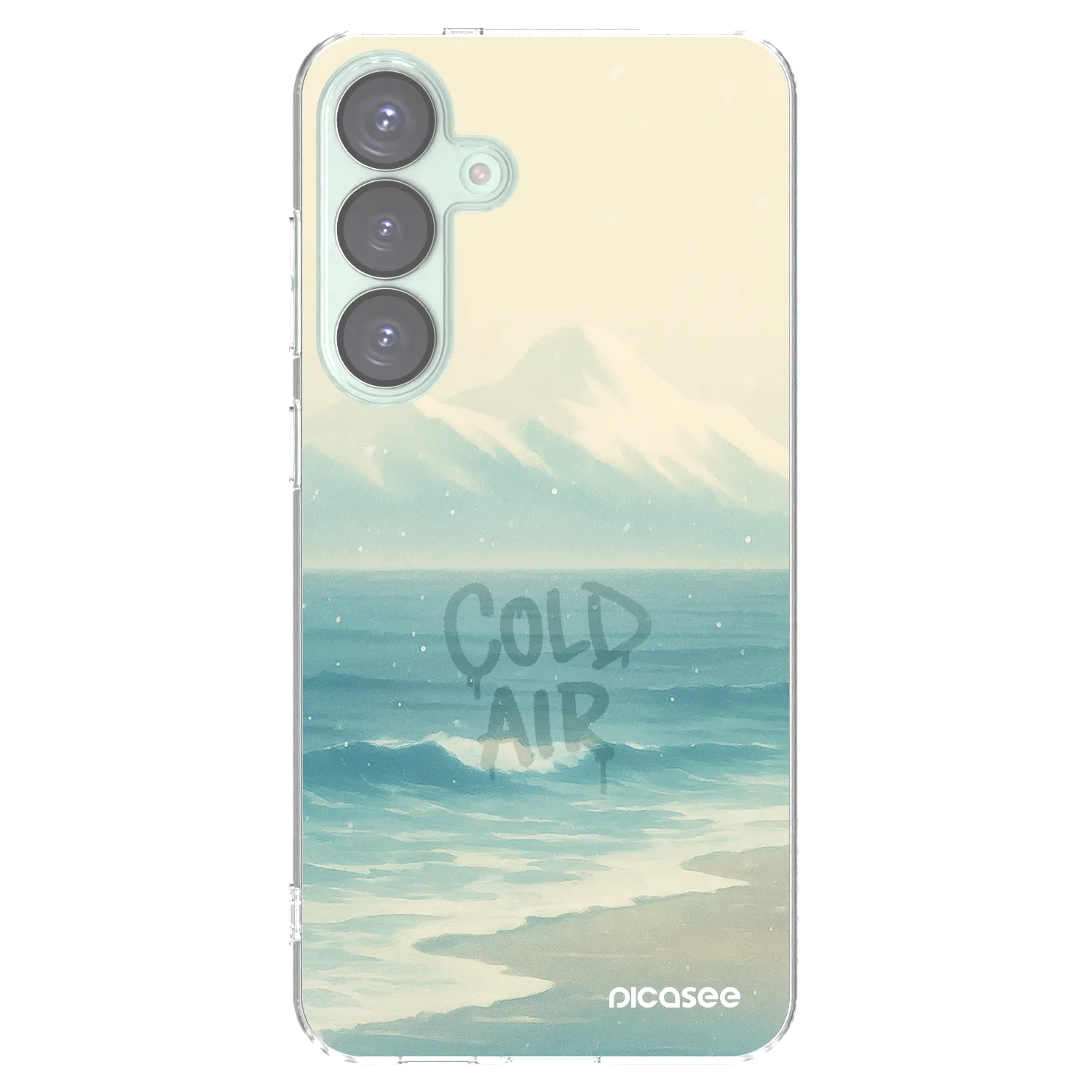 Picasee husă transparentă din silicon pentru Samsung Galaxy S25+ 5G - COLD AIR