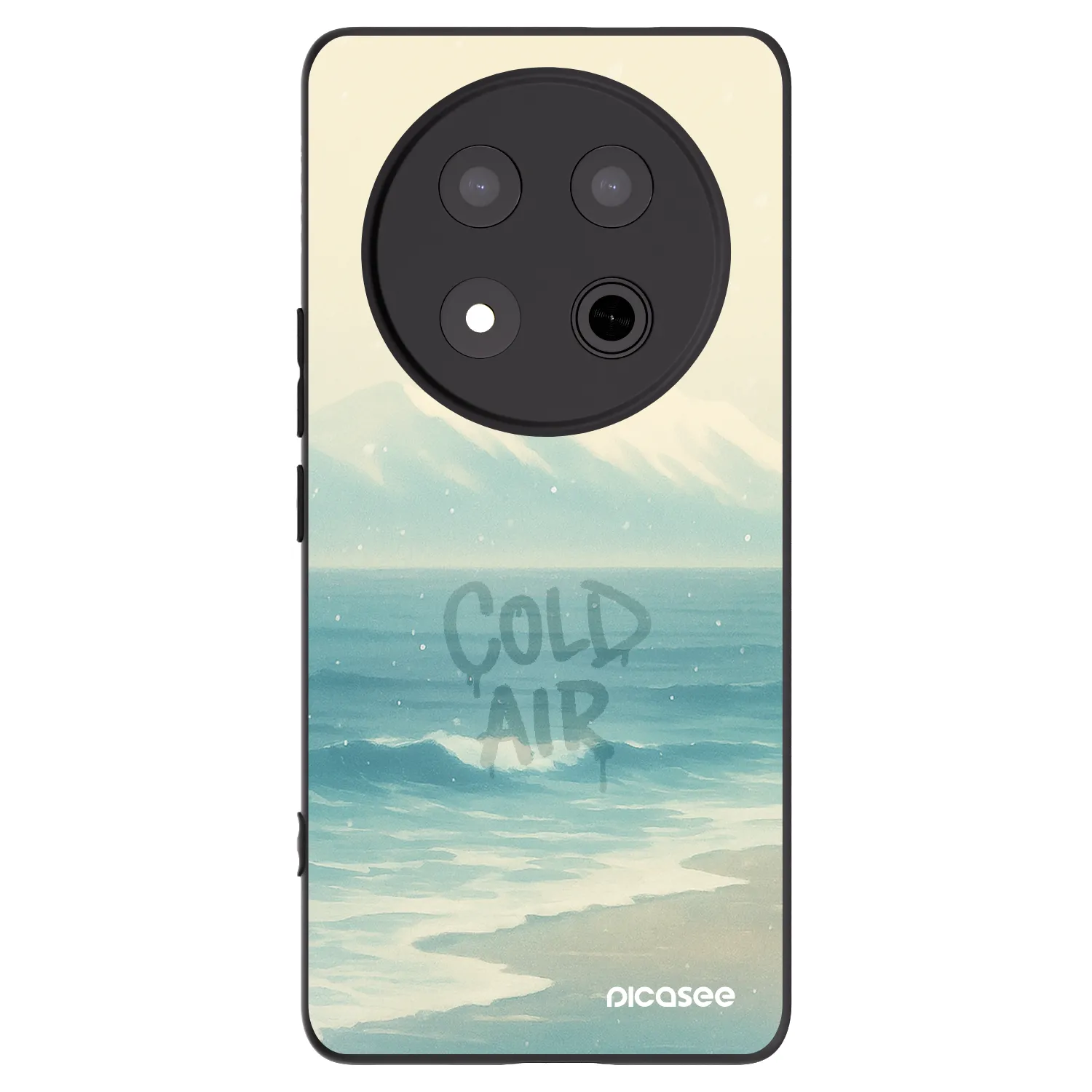 Picasee husă neagră din silicon pentru Honor Magic7 Lite 5G - COLD AIR