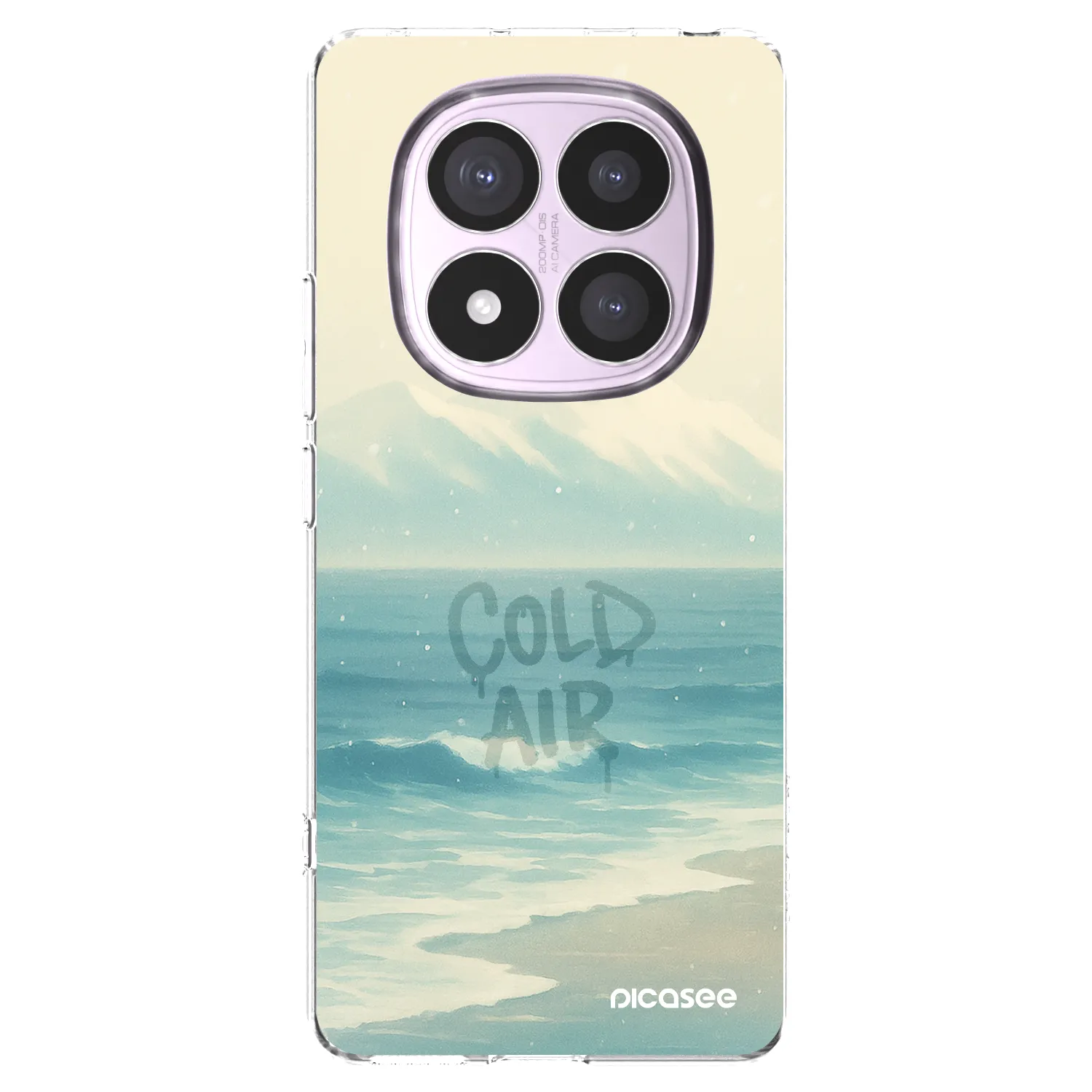 Picasee husă transparentă din silicon pentru Xiaomi Redmi Note 14 Pro 4G - COLD AIR