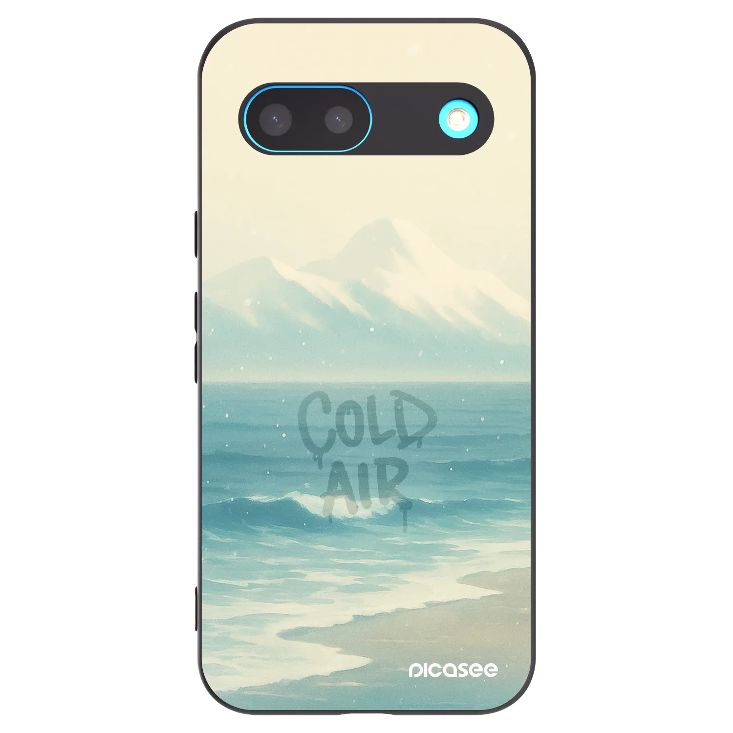 Picasee husă neagră din silicon pentru Google Pixel 8 - COLD AIR