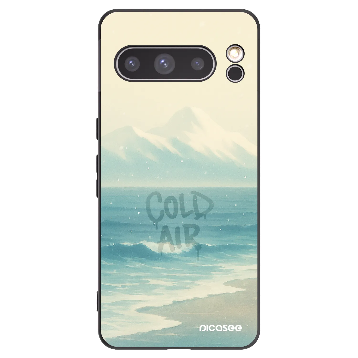 Picasee husă neagră din silicon pentru Google Pixel 8 Pro - COLD AIR