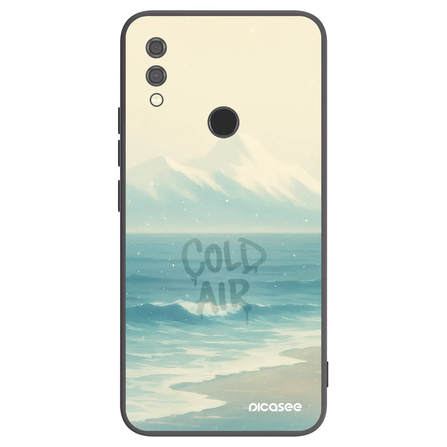 Picasee husă neagră din silicon pentru Xiaomi Redmi Note 7 - COLD AIR