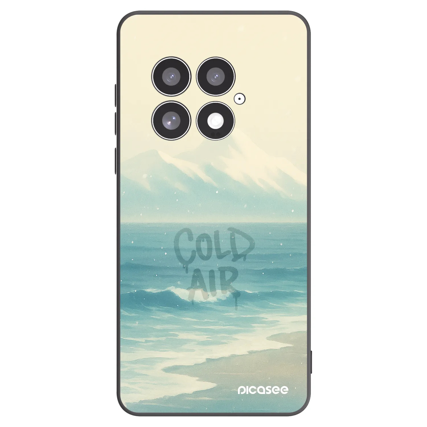 Picasee husă neagră din silicon pentru OnePlus 13 5G - COLD AIR