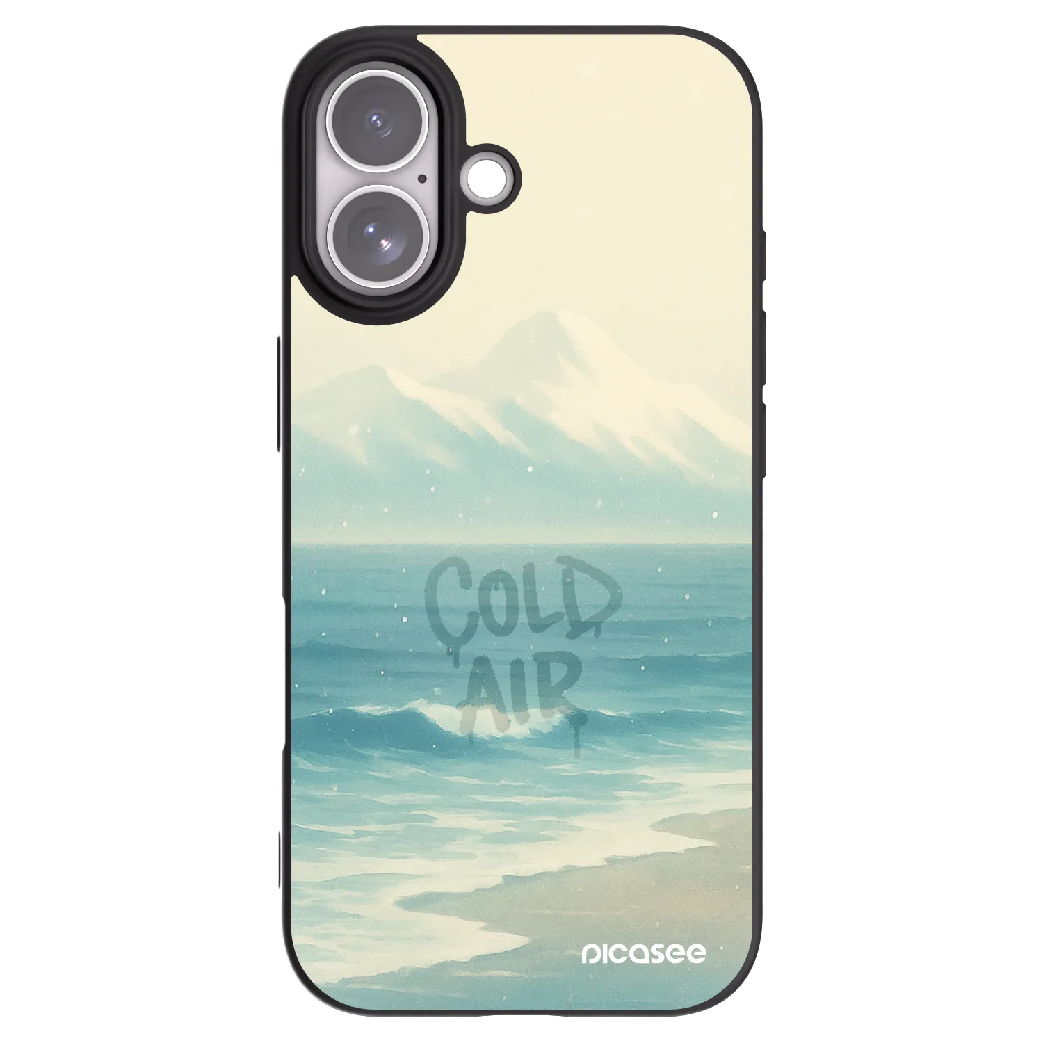 Picasee husă neagră din silicon pentru Apple iPhone 17 - COLD AIR
